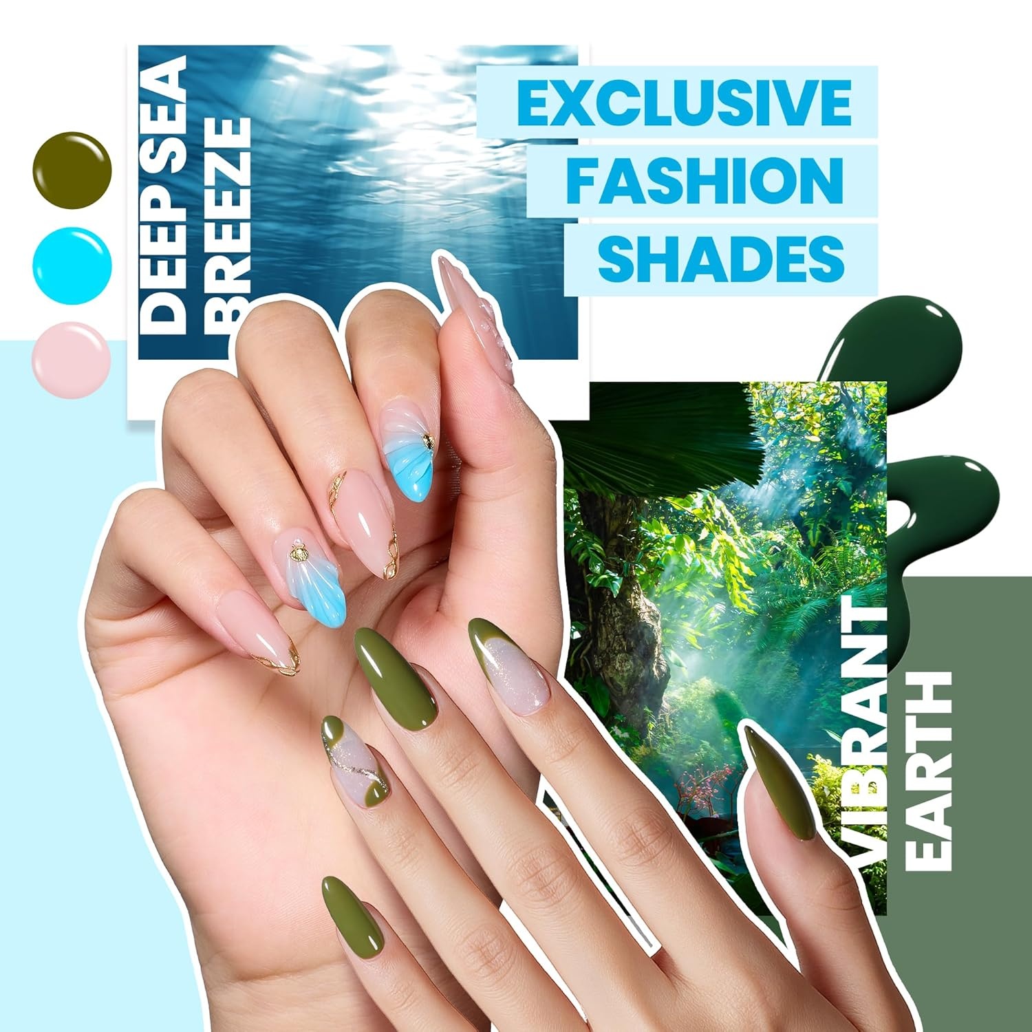 image:imageBeetles Gel Polish Set 39Pcs Red Burgundy Blue Green Nude Pink Purple Gel Nail Polish with Base Top Coat for Manicure Lovers DIY at Home UV LED Needed Gift for Women Enchanted JewelryChroma Dreams