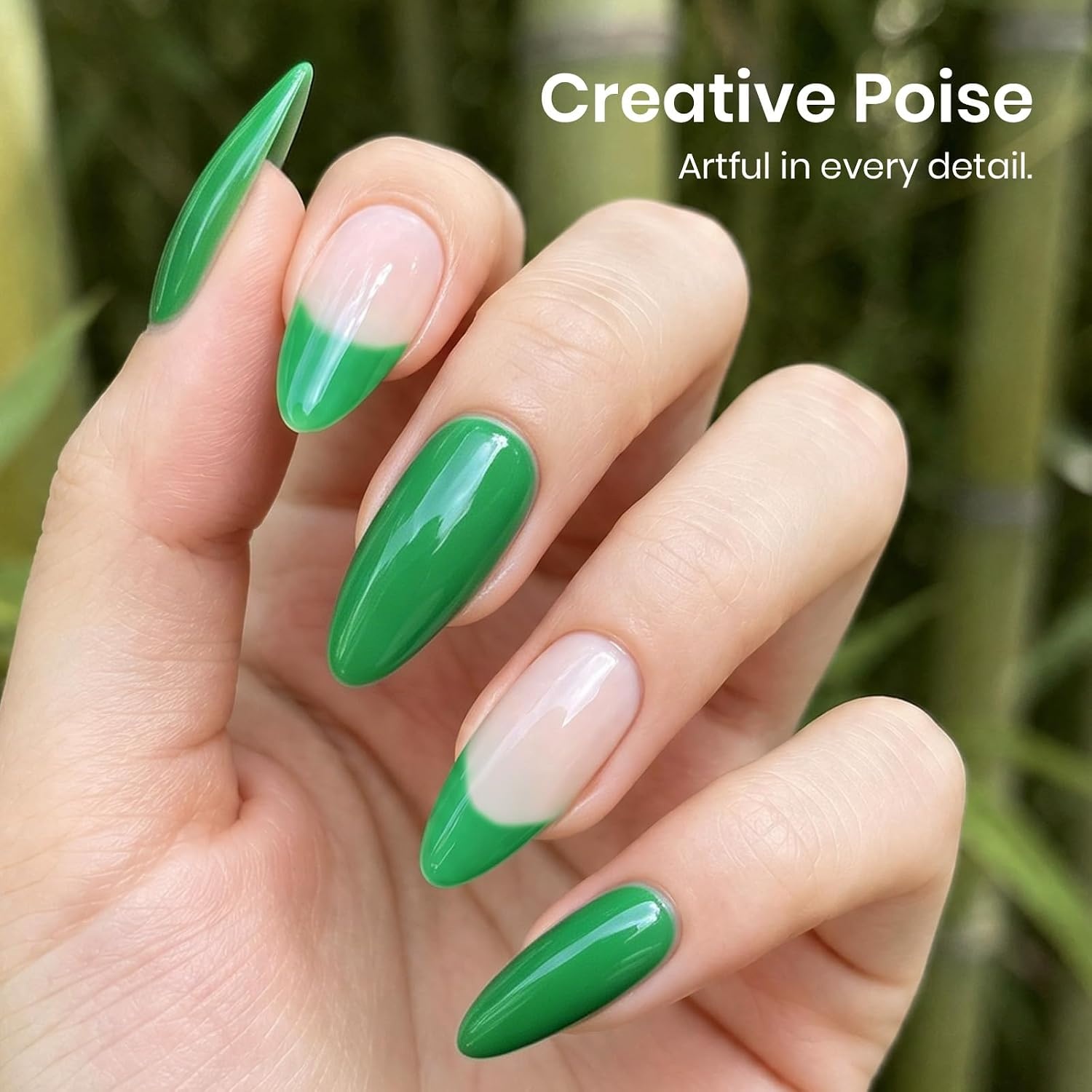image:imageBeetles Pistachio Latte Cat Eye Gel Polish Brown Base Green Magnetic Glow 15ml Fall Brown Cat Eye Gel Green Magnetic Glass Shimmer Effect Soak Off UV Nail Polish for DIY Nail Art Salon ManicuresH Creme Green Bamboo Rhythm