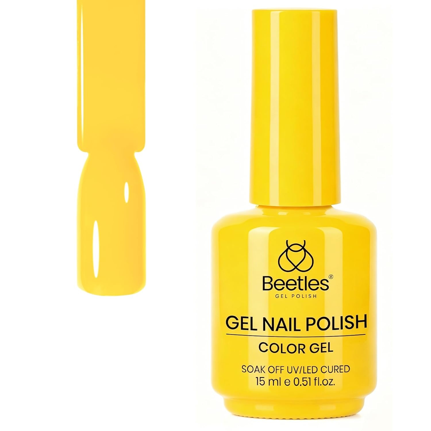 image:imageBeetles Pistachio Latte Cat Eye Gel Polish Brown Base Green Magnetic Glow 15ml Fall Brown Cat Eye Gel Green Magnetic Glass Shimmer Effect Soak Off UV Nail Polish for DIY Nail Art Salon ManicuresK Creme Yellow Mango Gelato