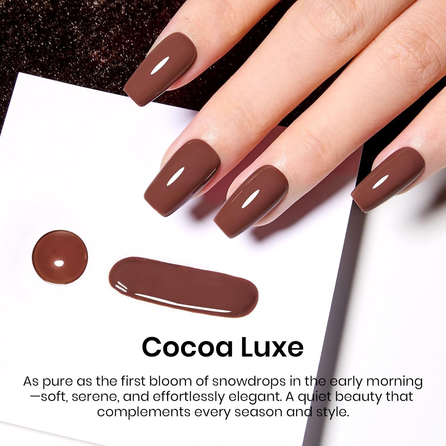 image:imageBeetles Pistachio Latte Cat Eye Gel Polish Brown Base Green Magnetic Glow 15ml Fall Brown Cat Eye Gel Green Magnetic Glass Shimmer Effect Soak Off UV Nail Polish for DIY Nail Art Salon ManicuresI Creme Brown Brown
