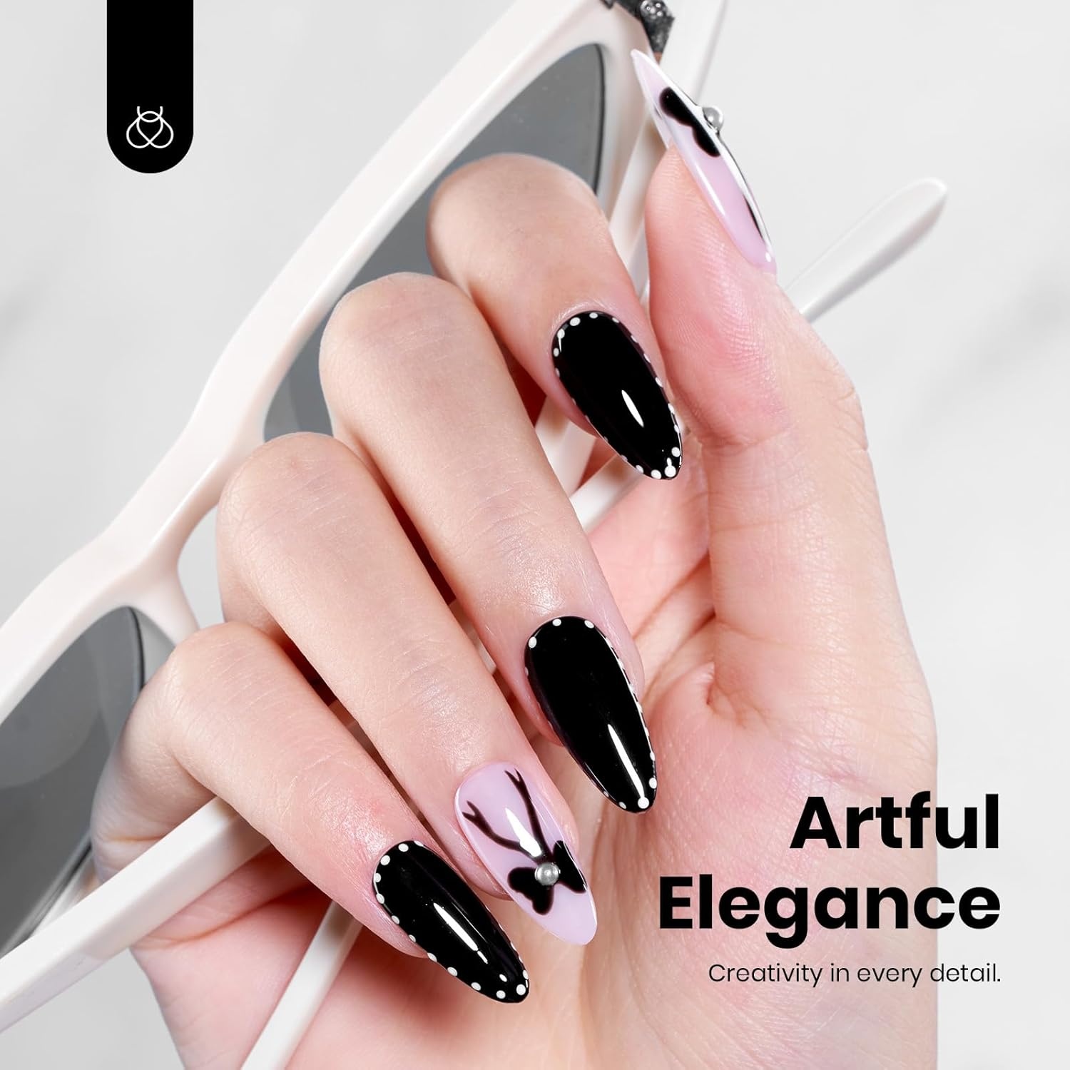 image:imageBeetles Yellow Gel Polish Butter Time Hema Free Pastel Yellow Gel Nail Polish 8ML027Fl Oz Soak Off UV LED Lamp Pastel Nails Art LongLasting Manicure Salon DIY Home Bright Summer NailsG Creme Black 8ML Silent Charm