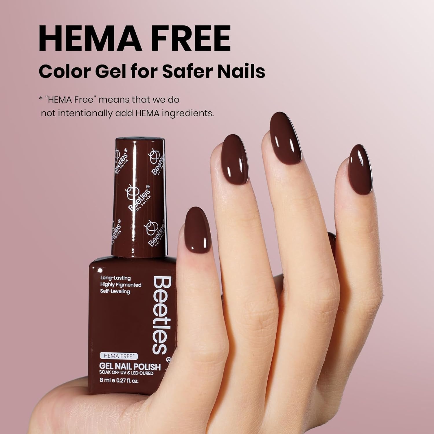 image:imageBeetles Yellow Gel Polish Butter Time Hema Free Pastel Yellow Gel Nail Polish 8ML027Fl Oz Soak Off UV LED Lamp Pastel Nails Art LongLasting Manicure Salon DIY Home Bright Summer NailsC Creme Red 15ML Merlot Wine