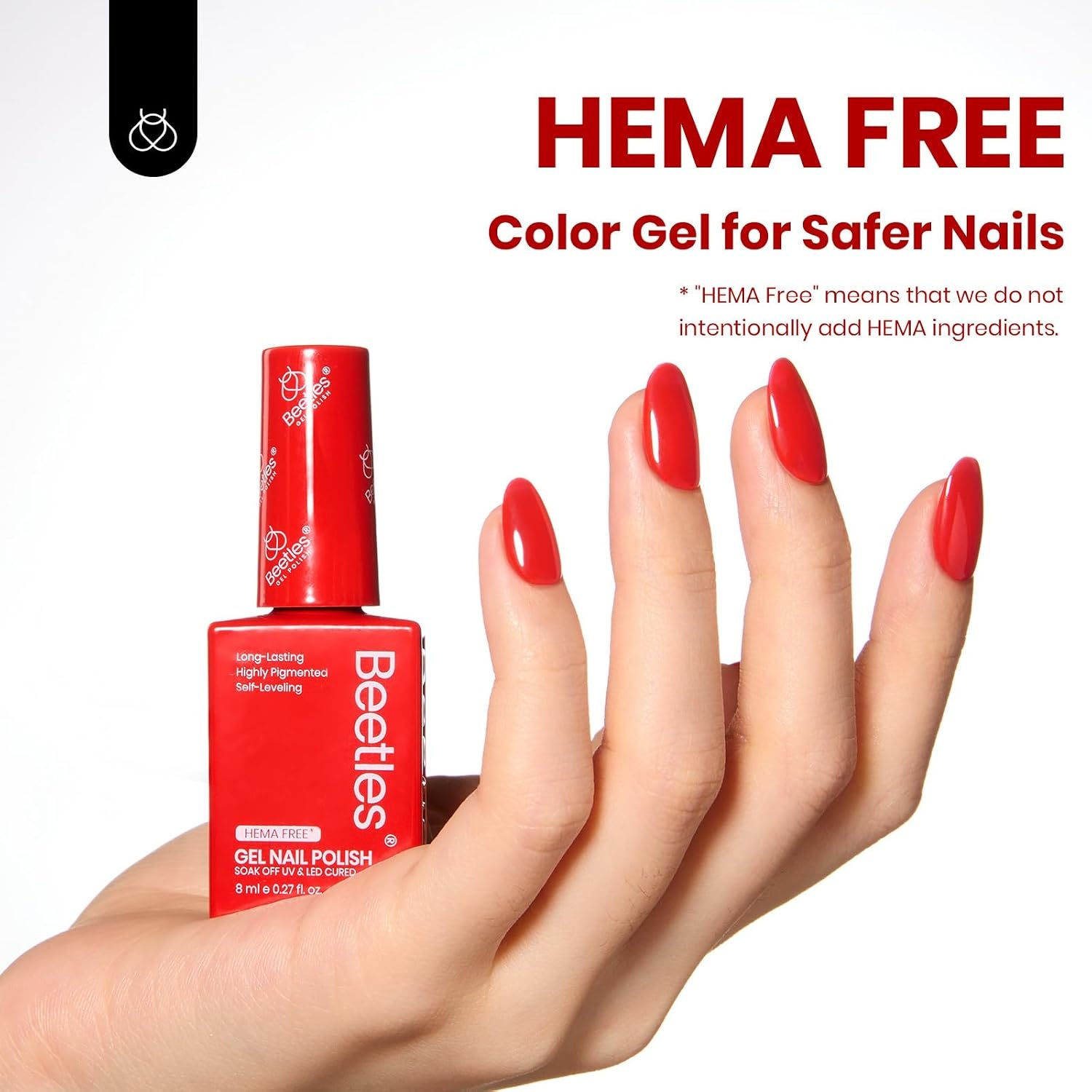 image:imageBeetles Yellow Gel Polish Butter Time Hema Free Pastel Yellow Gel Nail Polish 8ML027Fl Oz Soak Off UV LED Lamp Pastel Nails Art LongLasting Manicure Salon DIY Home Bright Summer NailsC Creme Red 8ML Crimson Harmony