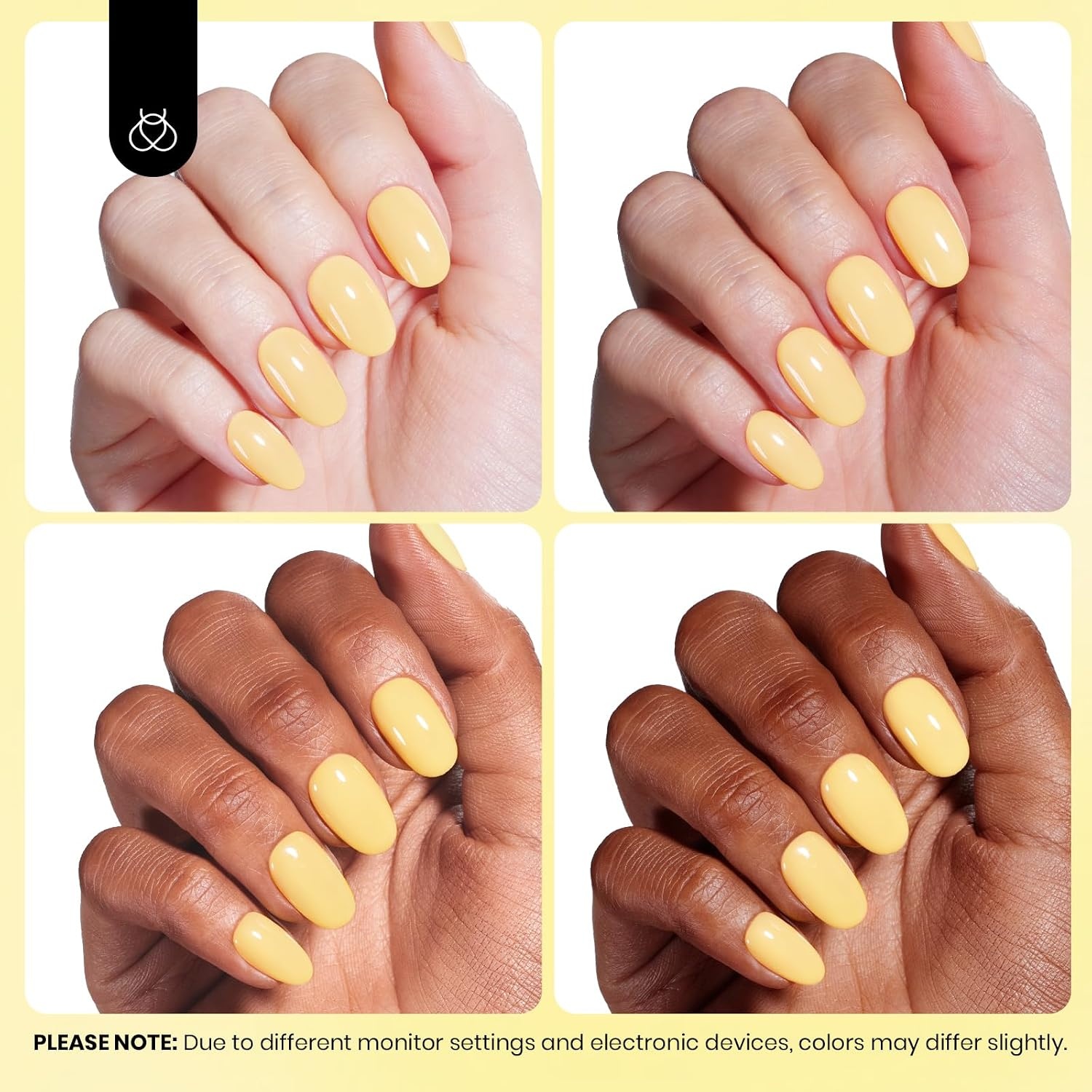 image:imageBeetles Yellow Gel Polish Butter Time Hema Free Pastel Yellow Gel Nail Polish 8ML027Fl Oz Soak Off UV LED Lamp Pastel Nails Art LongLasting Manicure Salon DIY Home Bright Summer NailsK Creme Yellow 8ML Butter Time