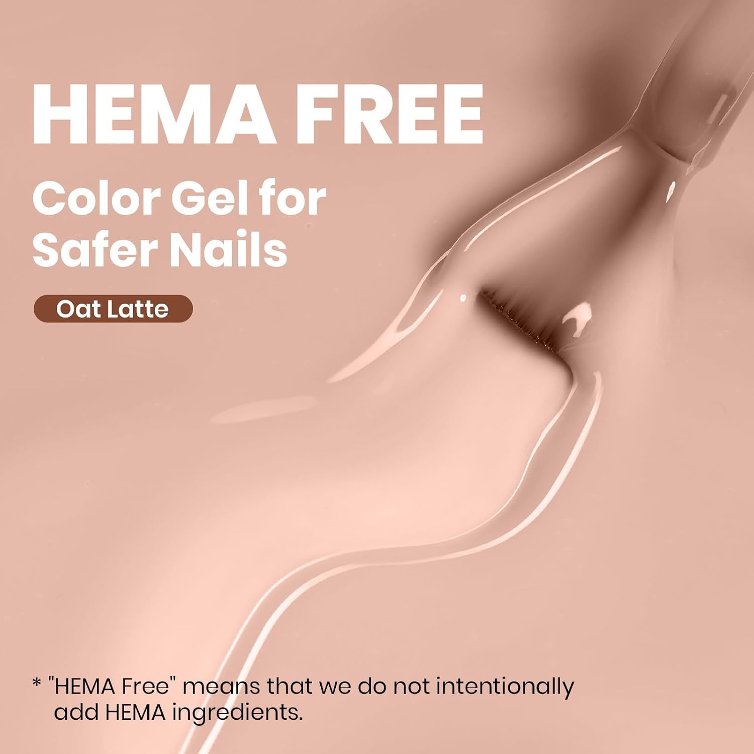 image:imageBeetles Yellow Gel Polish Butter Time Hema Free Pastel Yellow Gel Nail Polish 8ML027Fl Oz Soak Off UV LED Lamp Pastel Nails Art LongLasting Manicure Salon DIY Home Bright Summer NailsI Sheer Brown 8ML Oat Latte