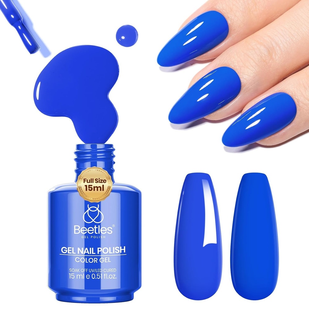 image:imageBeetles Pistachio Latte Cat Eye Gel Polish  Brown Base Green Magnetic Glow  15ml Fall Brown Cat Eye Gel Green Magnetic Glass Shimmer Effect Soak Off UV Nail Polish for DIY Nail Art Salon ManicuresD  Creme Blue  Blue