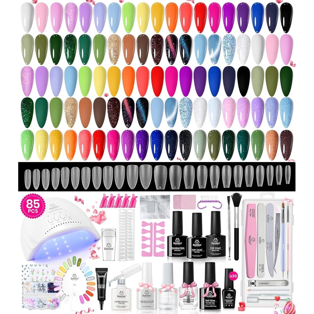 image:imageBeetles Stellar Sonata Cat Eye Gel Nail Polish Set  36 Colors Christmas Gel Nail Kit Magnetic Red Green Purple Brown Burgundy Base Glossy Matte Top Coat Soak off UV Salon Nail Art Gift for Women00Travel Diary