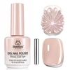 E - Glassy Nude Cat Eye | Slipping Silk