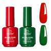 Q - Creme Red & Green | Prelude of Celebration