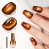 A - Glassy Cat Eye | Vintage Amber