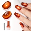 C - Glassy Brown Gold | Caramel Gold