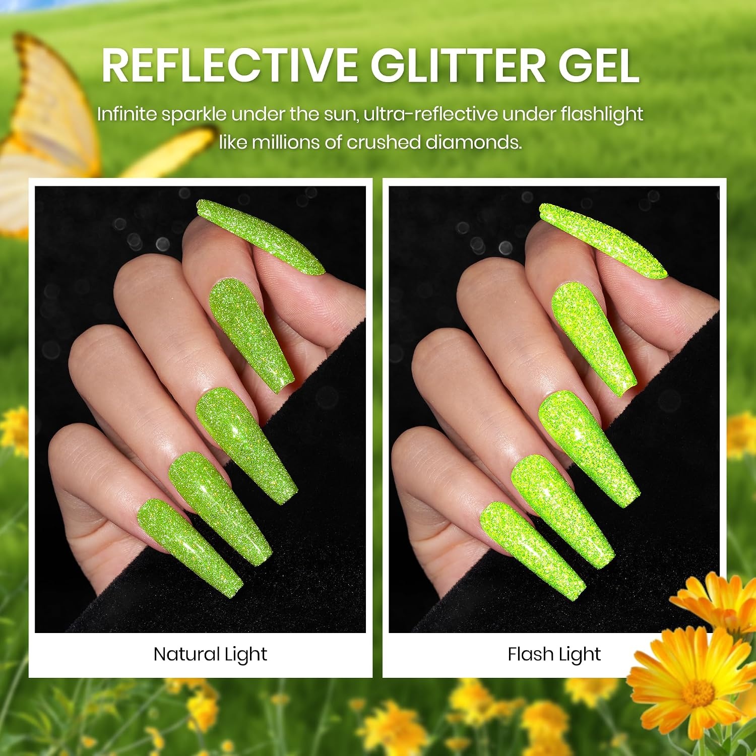 image:imageBeetles Cat Eye Gel Nail Polish Set Gilded Street 6 Colors Fall Gel Polish Glitter Gel Nail Kit Brown Red Gold Green 3D Shimmer Effect Soak Off UV DIY Salon Nail Art Fall Manicure Gift for WomenD Mixed Finishes Summer Beats