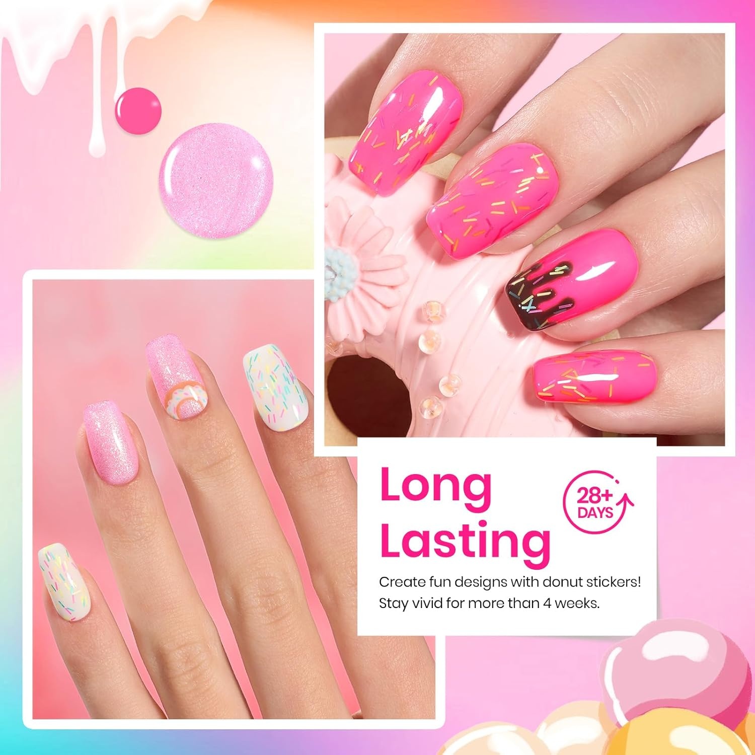 image:imageBeetles Cat Eye Gel Nail Polish Set Gilded Street 6 Colors Fall Gel Polish Glitter Gel Nail Kit Brown Red Gold Green 3D Shimmer Effect Soak Off UV DIY Salon Nail Art Fall Manicure Gift for WomenD Mixed Finishes Summer Ice Cream