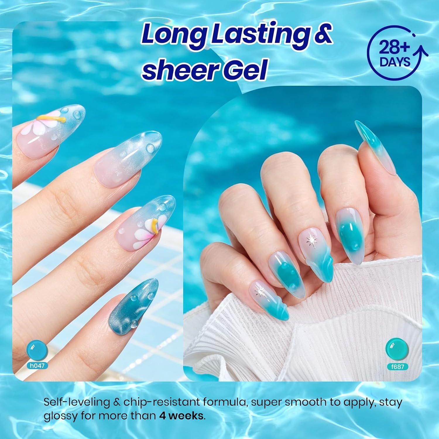 image:imageBeetles Cat Eye Gel Nail Polish Set Gilded Street 6 Colors Fall Gel Polish Glitter Gel Nail Kit Brown Red Gold Green 3D Shimmer Effect Soak Off UV DIY Salon Nail Art Fall Manicure Gift for WomenD Sheer Blue Ocean Veil