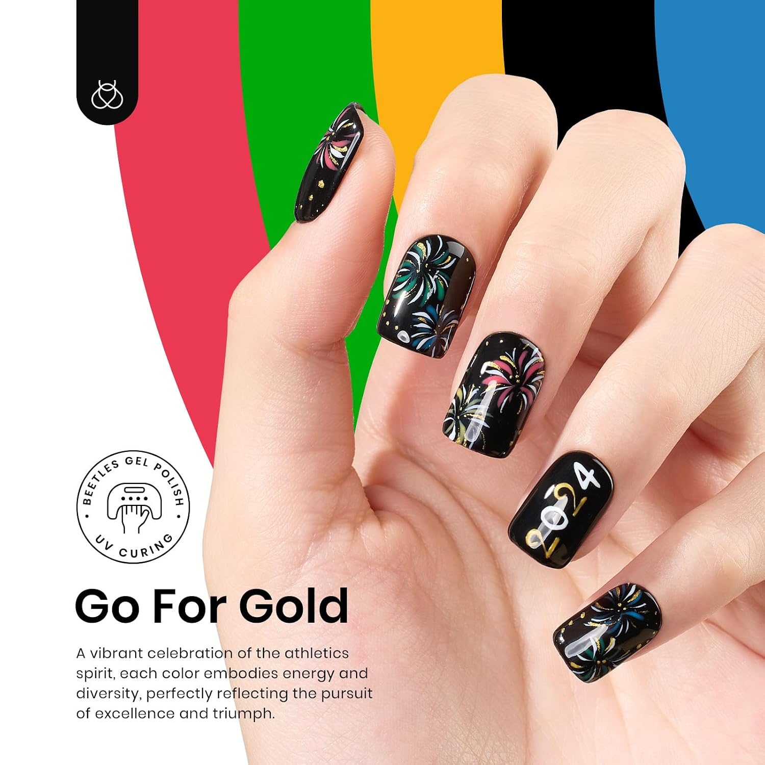 image:imageBeetles Fall Cat Eye Gel Nail Polish Set Gilded Leaves 6 Colors Amber Brown Gold Nude Magnetic Glitter Gel Polish Soak Off UV Nail Gel for DIY Manicure Nail Art Salon Use Gift for WomenGo for Gold