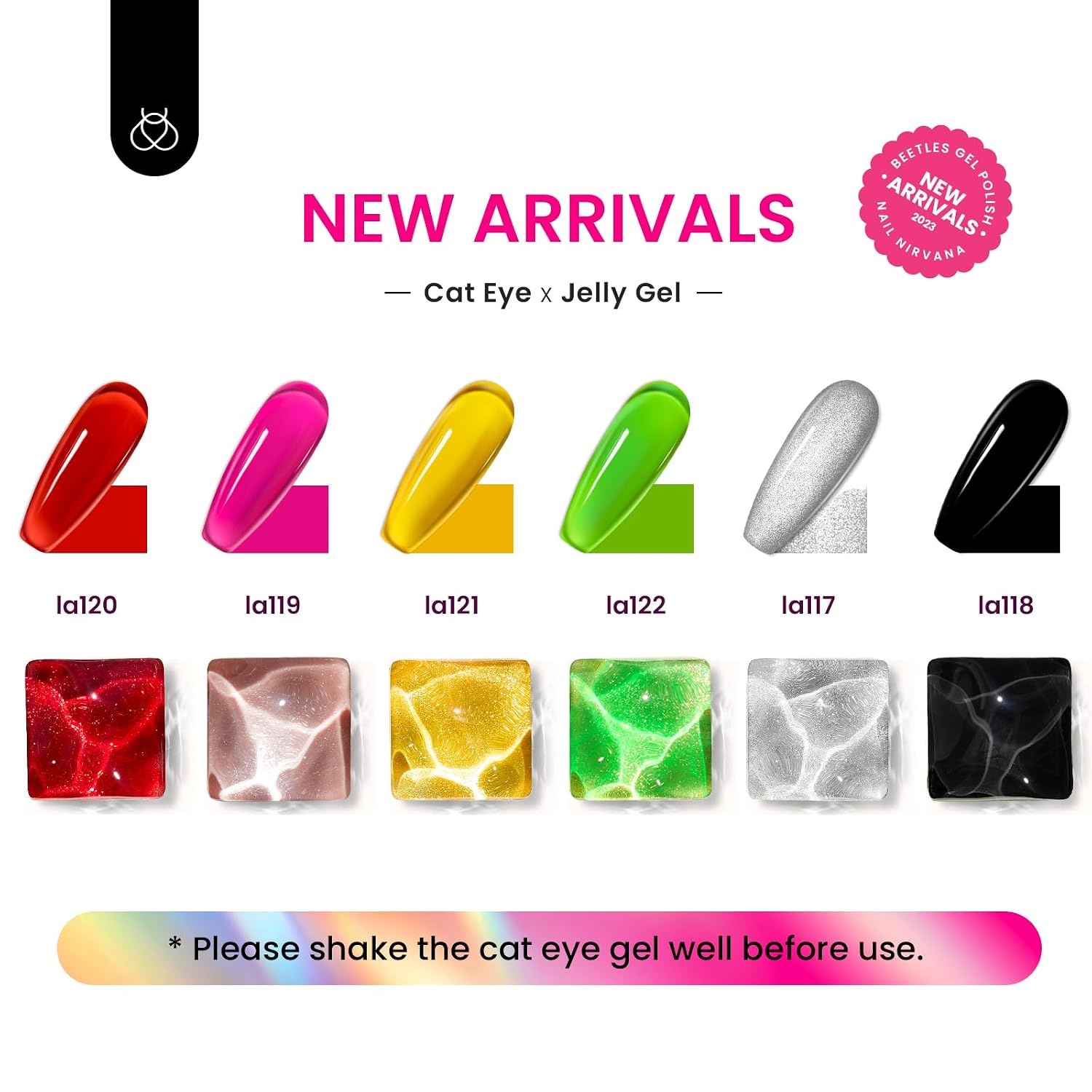 image:imageBeetles Fall Cat Eye Gel Nail Polish Set Gilded Leaves 6 Colors Amber Brown Gold Nude Magnetic Glitter Gel Polish Soak Off UV Nail Gel for DIY Manicure Nail Art Salon Use Gift for Women00Joyful exploration