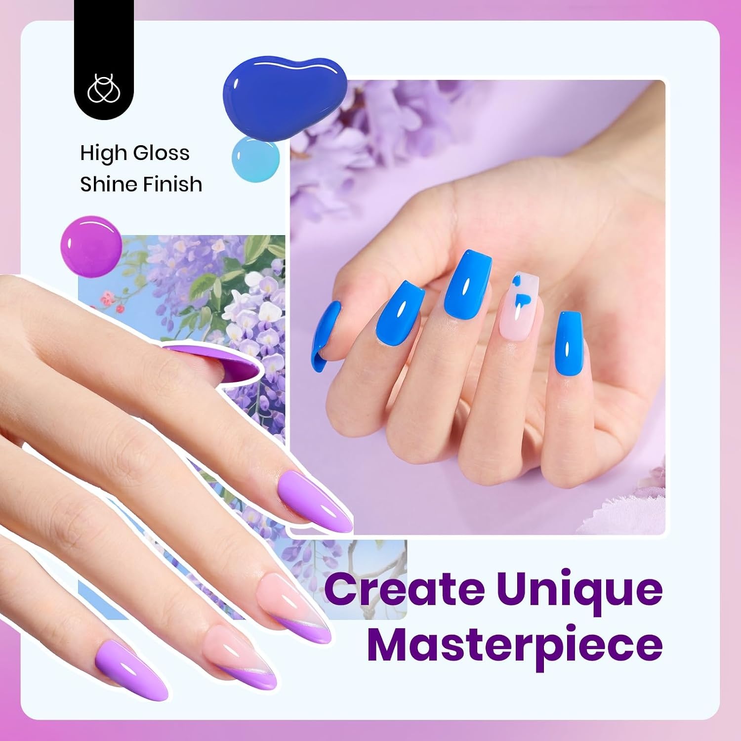 image:imageBeetles Fall Cat Eye Gel Nail Polish Set Gilded Leaves 6 Colors Amber Brown Gold Nude Magnetic Glitter Gel Polish Soak Off UV Nail Gel for DIY Manicure Nail Art Salon Use Gift for WomenHema free Wisteria Whisper