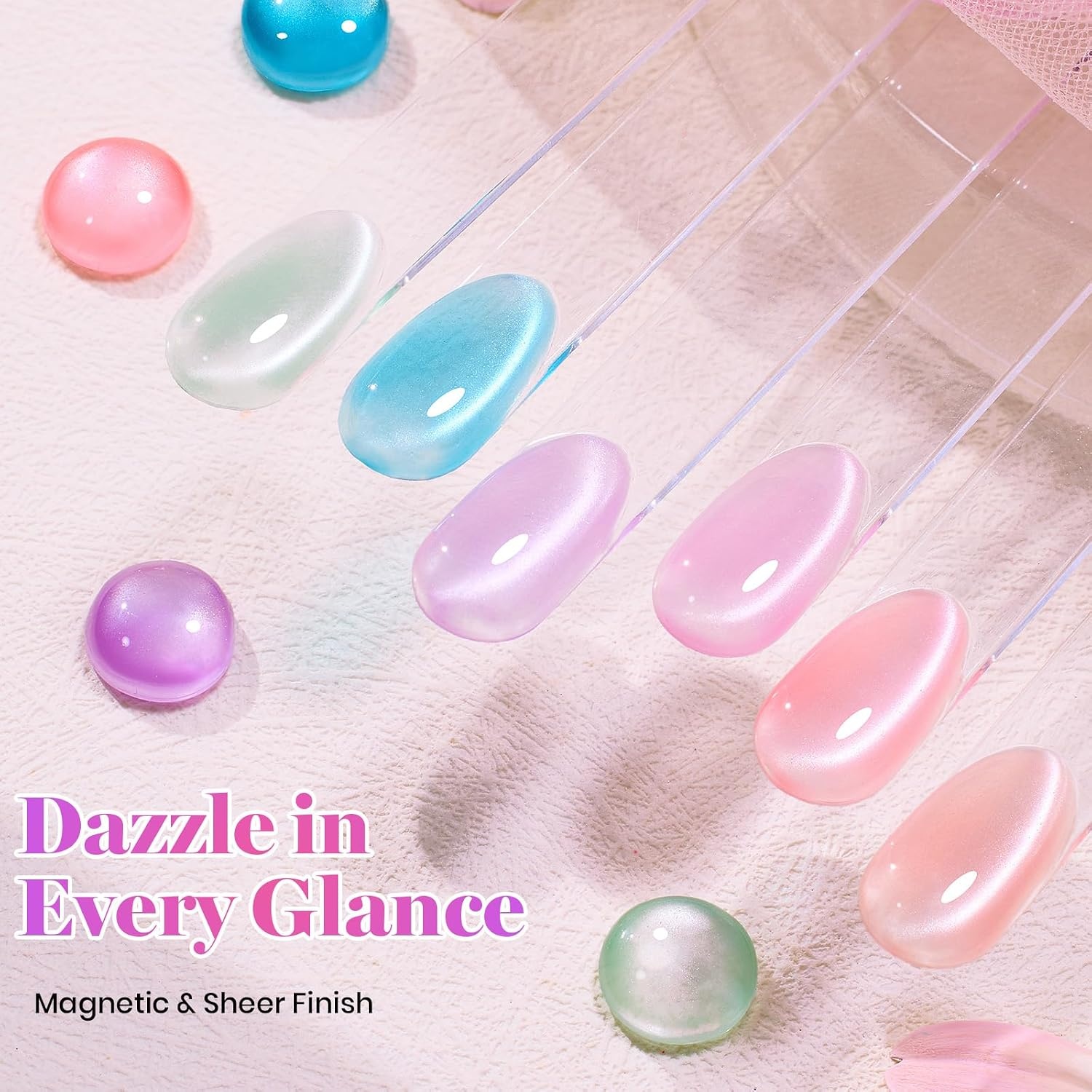 image:imageBeetles Fall Gel Polish Set Amber Season with Color Card 6 Colors Yellow Brown Gel Nail Polish Set 15ML Full Size Same Color Same Bottle LongLasting Soak Off UV Lamp Fall Nails Art000Petal Charm