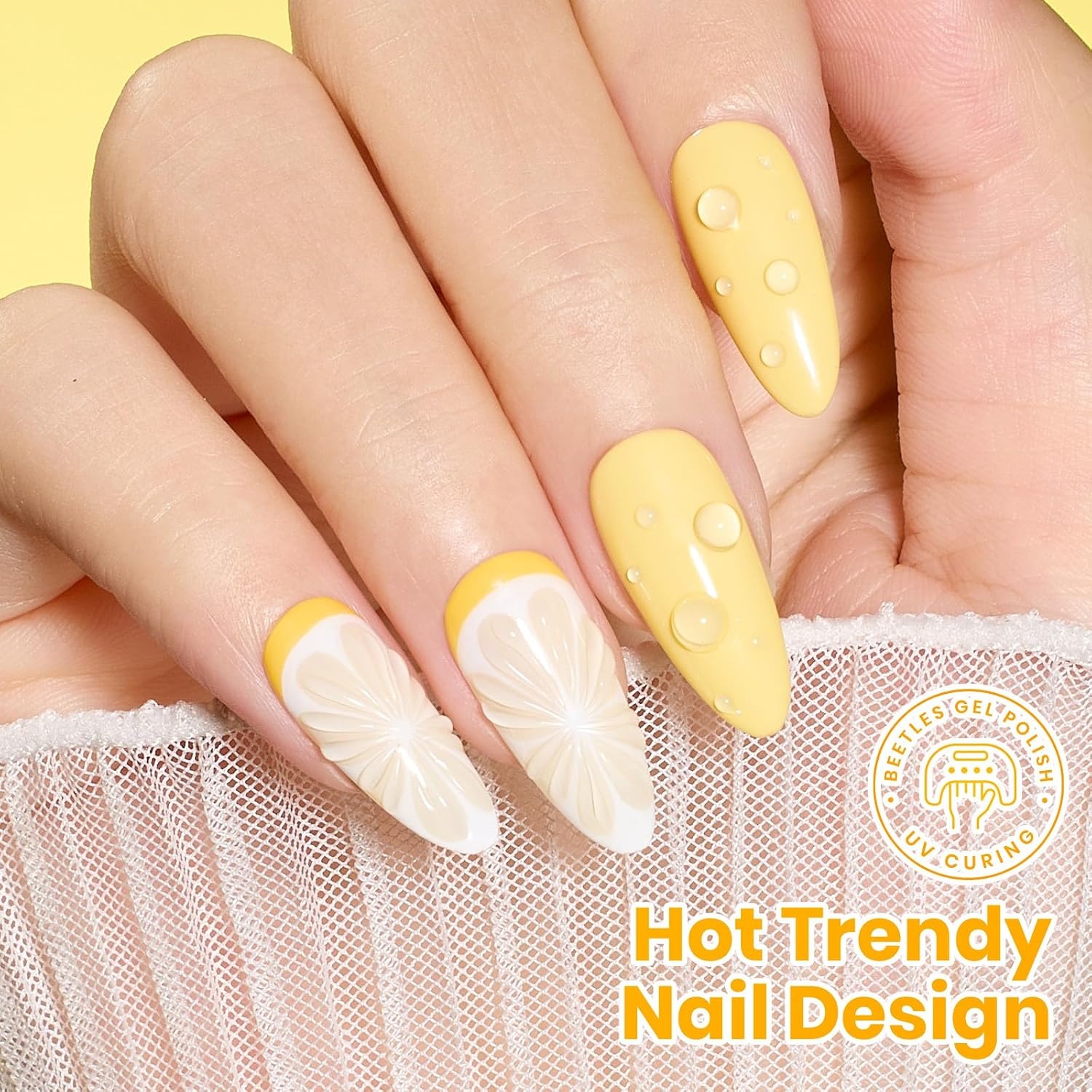 image:imageBeetles Fall Gel Polish Set Amber Season with Color Card 6 Colors Yellow Brown Gel Nail Polish Set 15ML Full Size Same Color Same Bottle LongLasting Soak Off UV Lamp Fall Nails Art0Sunny Pantry