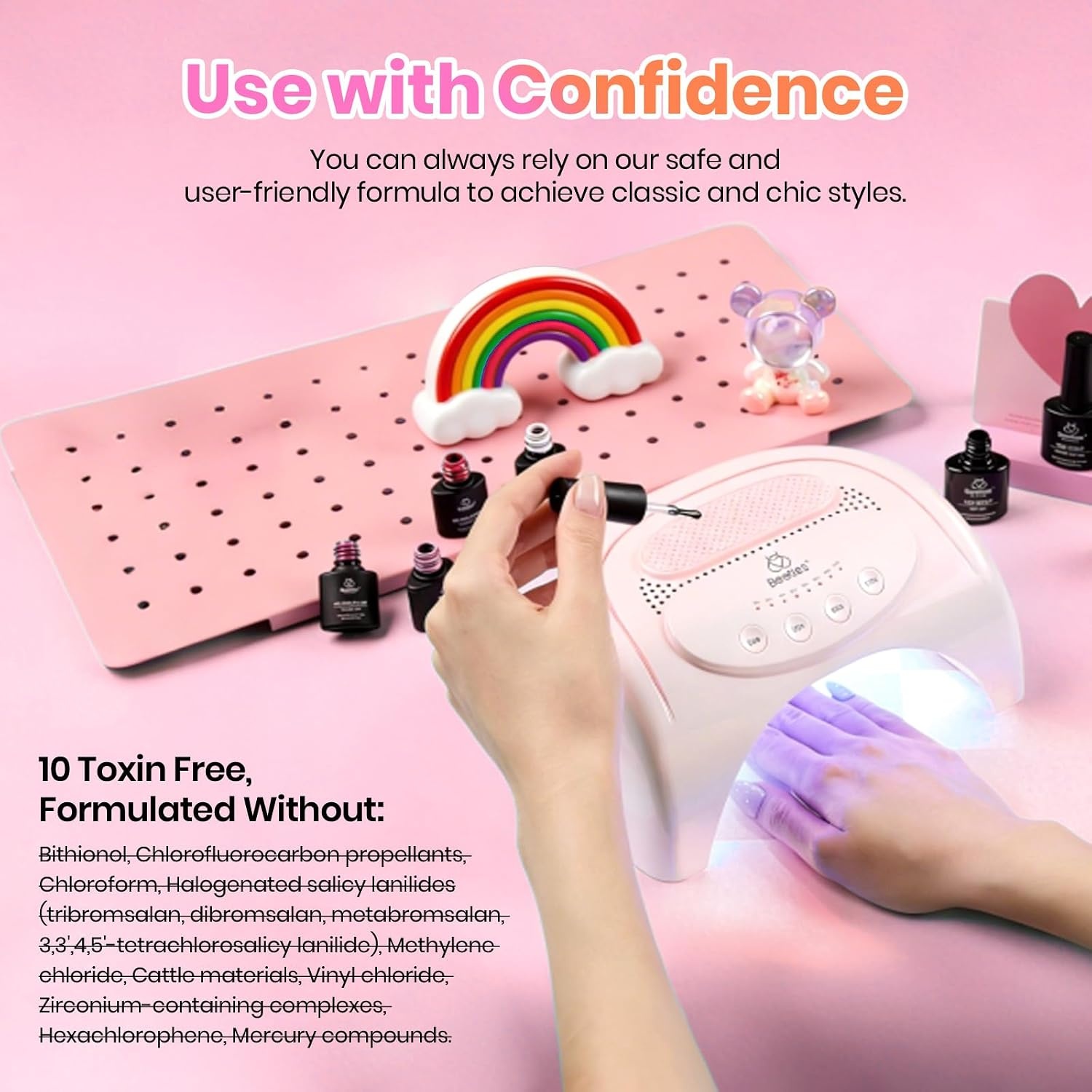 image:imageBeetles Fall Gel Polish Set Fall Passage Collection 25 Autumn Colors Burgundy Brown Orange Dark Gel Polish Base Glossy Matte Top Coat UV LED Soak Off Gifts for WomenColor Rhythm