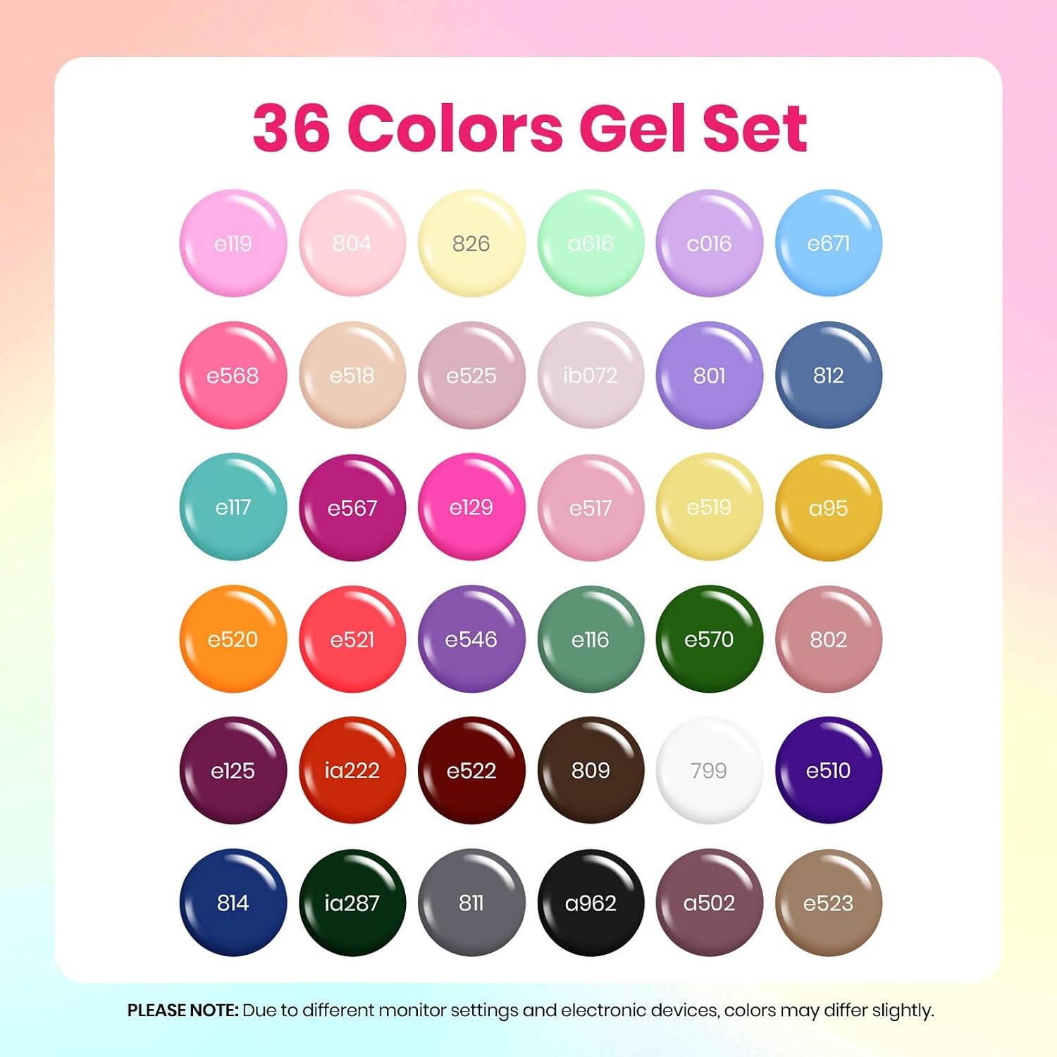 image:imageBeetles Fall Gel Polish Set Fall Passage Collection 25 Autumn Colors Burgundy Brown Orange Dark Gel Polish Base Glossy Matte Top Coat UV LED Soak Off Gifts for WomenCold Shoulder
