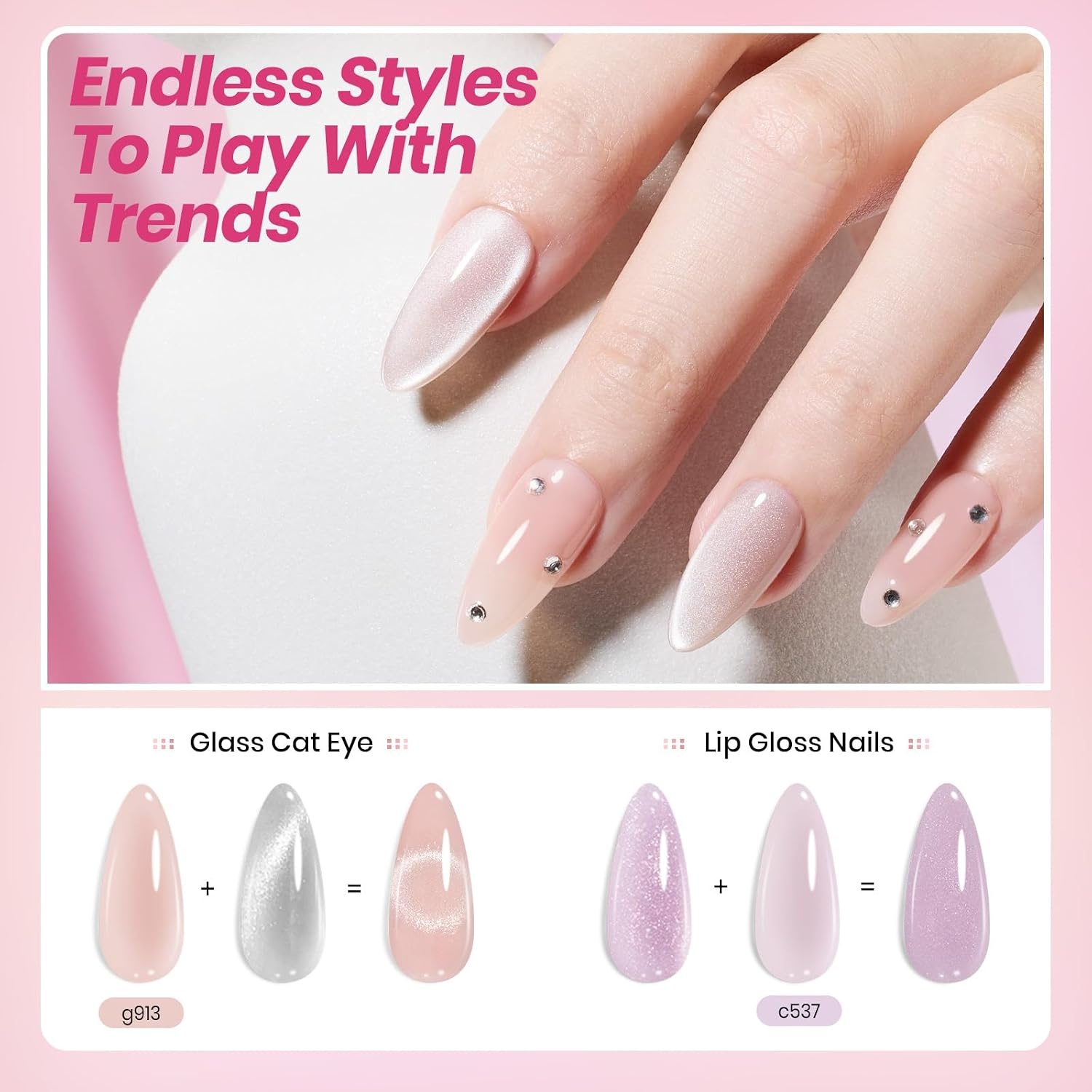 image:imageBeetles Fall Gel Polish Set Fall Passage Collection 25 Autumn Colors Burgundy Brown Orange Dark Gel Polish Base Glossy Matte Top Coat UV LED Soak Off Gifts for Women000Soft Tint