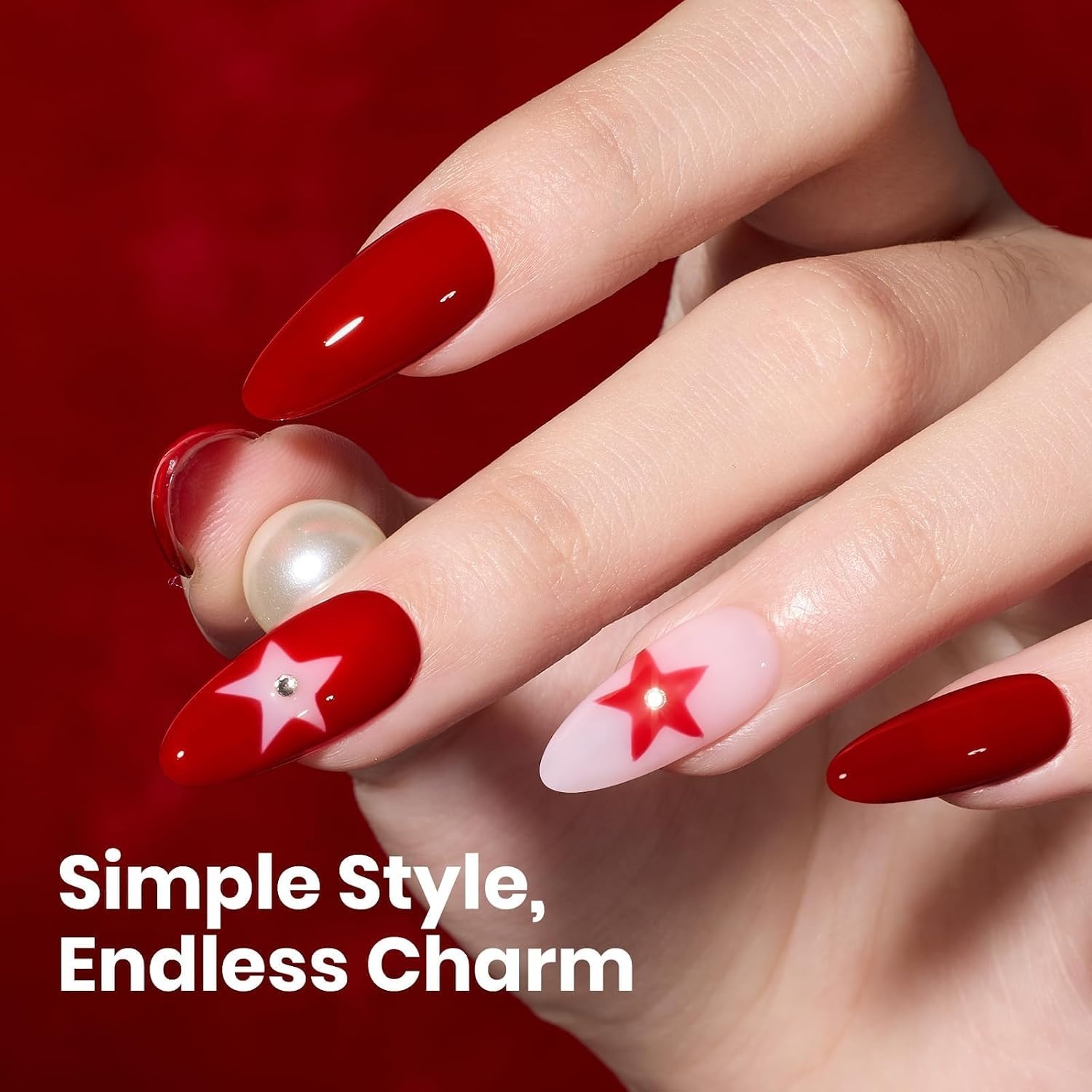 image:imageBeetles Nude Gel Nail Polish Cinnamon Black Tea 15ML Neutral Jelly Warm Nude Pink Nail Polish Base Color Nail Concealer Sheer Translucent Effect Soak Off UV French Nail Art Salon DIY Manicure GiftC Creme Red Scarlet Confidence