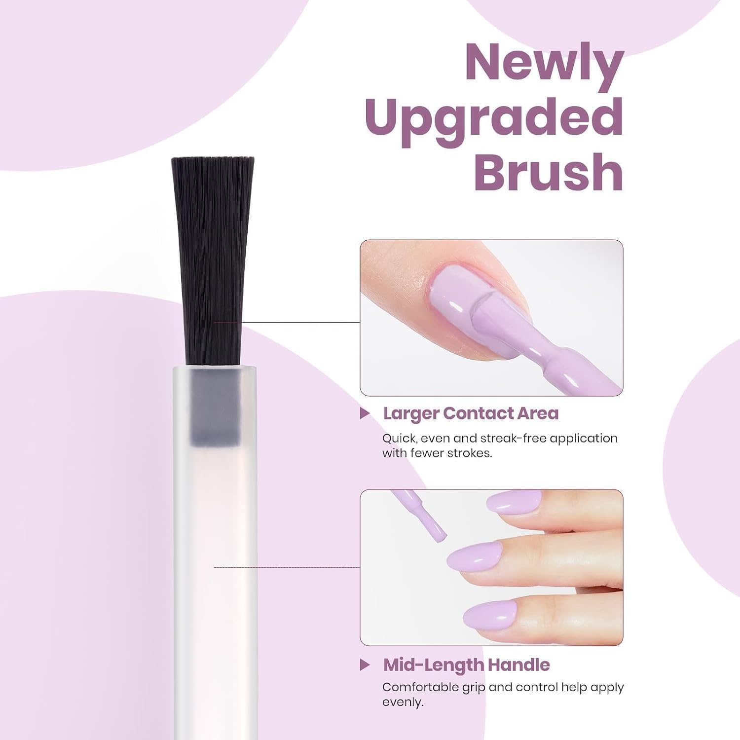 image:imageBeetles Nude Gel Nail Polish Cinnamon Black Tea 15ML Neutral Jelly Warm Nude Pink Nail Polish Base Color Nail Concealer Sheer Translucent Effect Soak Off UV French Nail Art Salon DIY Manicure GiftJ Creme Purple Souffle Purple