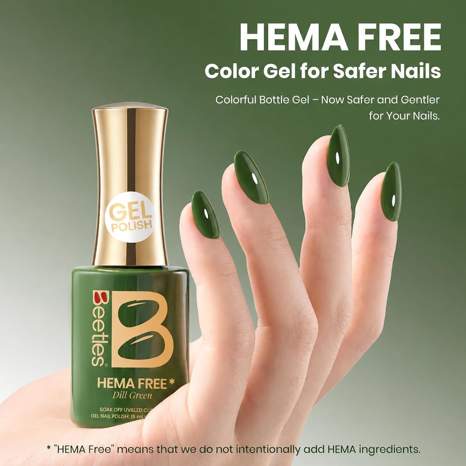 image:imageBeetles Nude Gel Nail Polish Cinnamon Black Tea 15ML Neutral Jelly Warm Nude Pink Nail Polish Base Color Nail Concealer Sheer Translucent Effect Soak Off UV French Nail Art Salon DIY Manicure GiftH Creme Green Dill Green