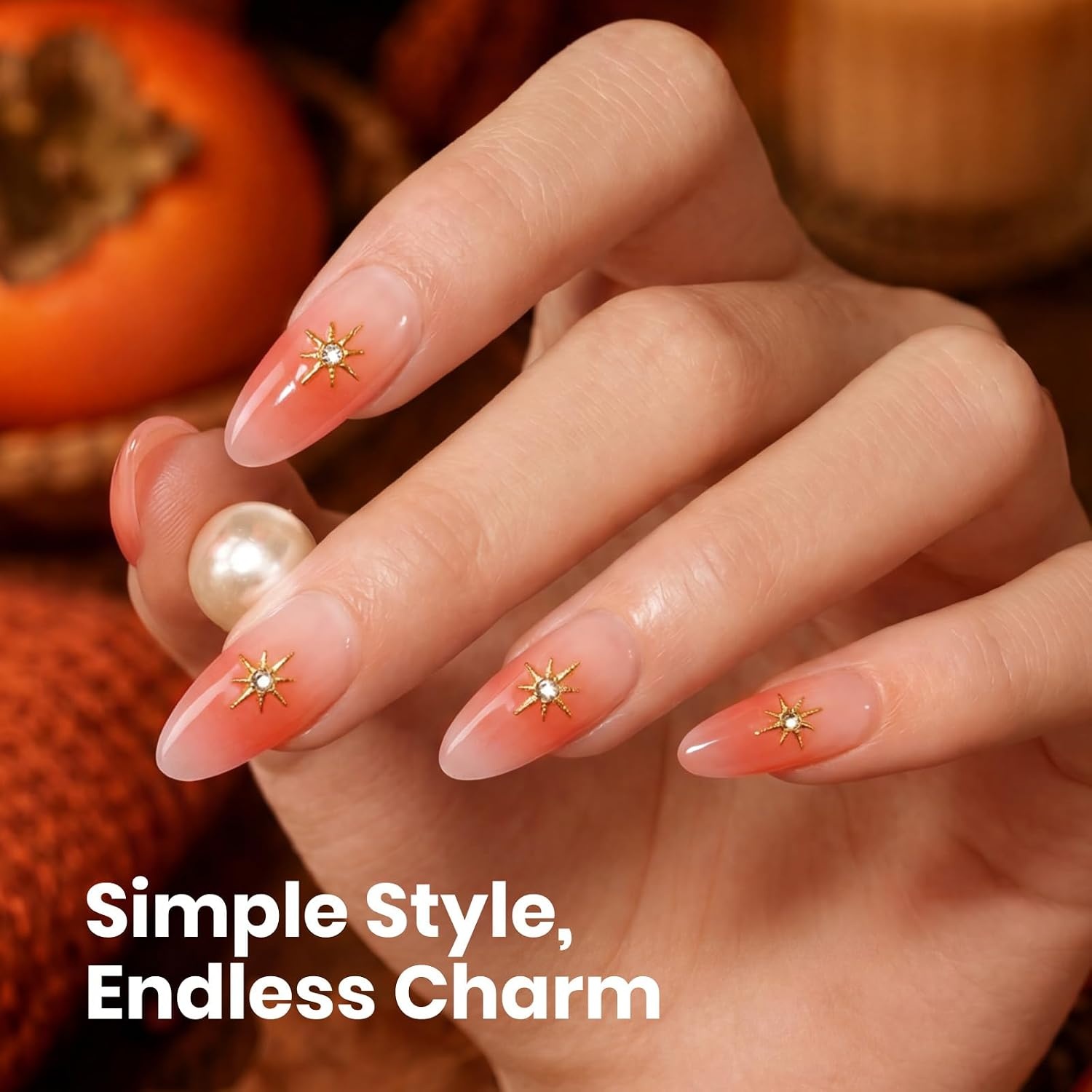 image:imageBeetles Nude Gel Nail Polish Cinnamon Black Tea 15ML Neutral Jelly Warm Nude Pink Nail Polish Base Color Nail Concealer Sheer Translucent Effect Soak Off UV French Nail Art Salon DIY Manicure GiftM Creme Orange Frosted Persimmon