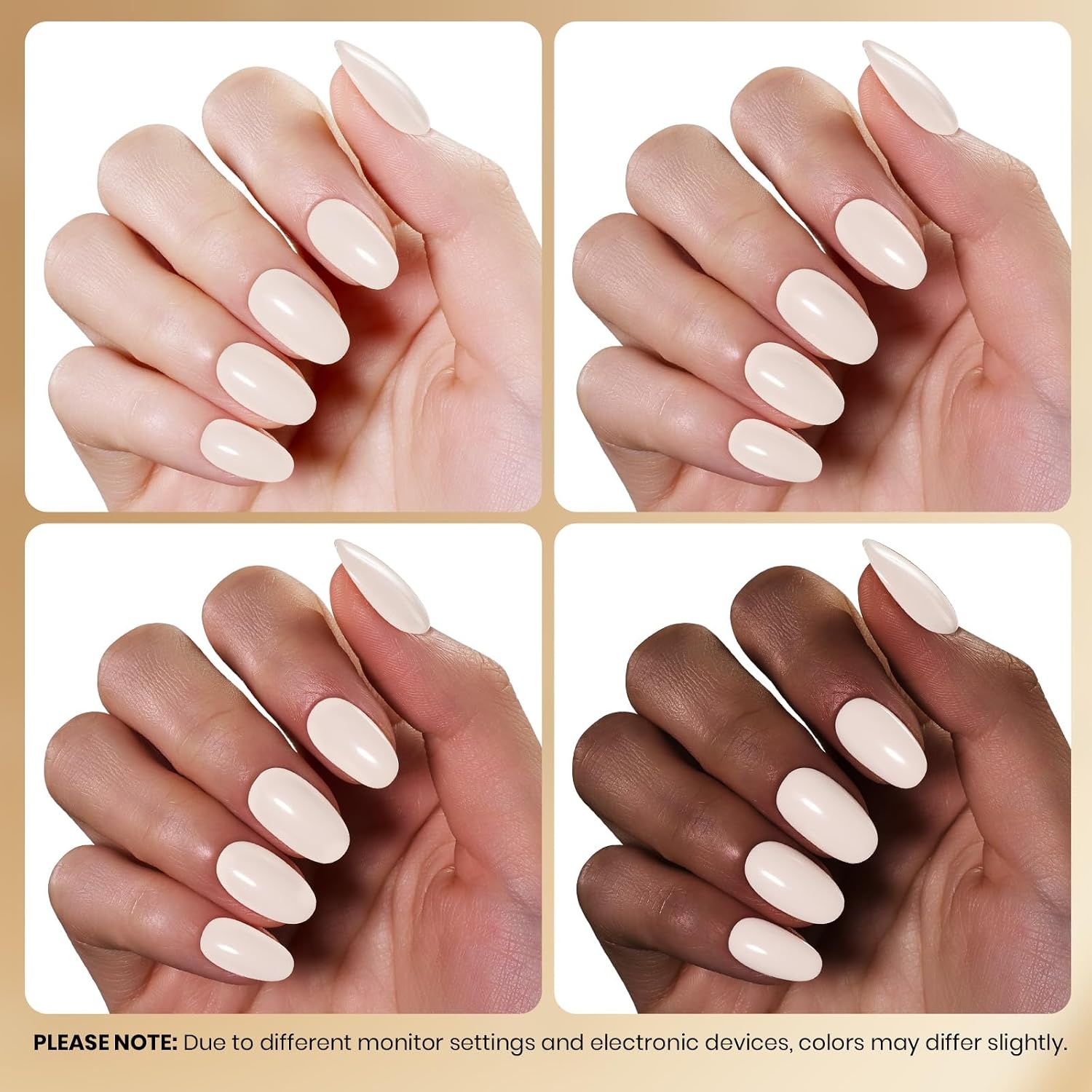 image:imageBeetles Nude Gel Nail Polish Cinnamon Black Tea 15ML Neutral Jelly Warm Nude Pink Nail Polish Base Color Nail Concealer Sheer Translucent Effect Soak Off UV French Nail Art Salon DIY Manicure GiftA Creme White Creamy Hush