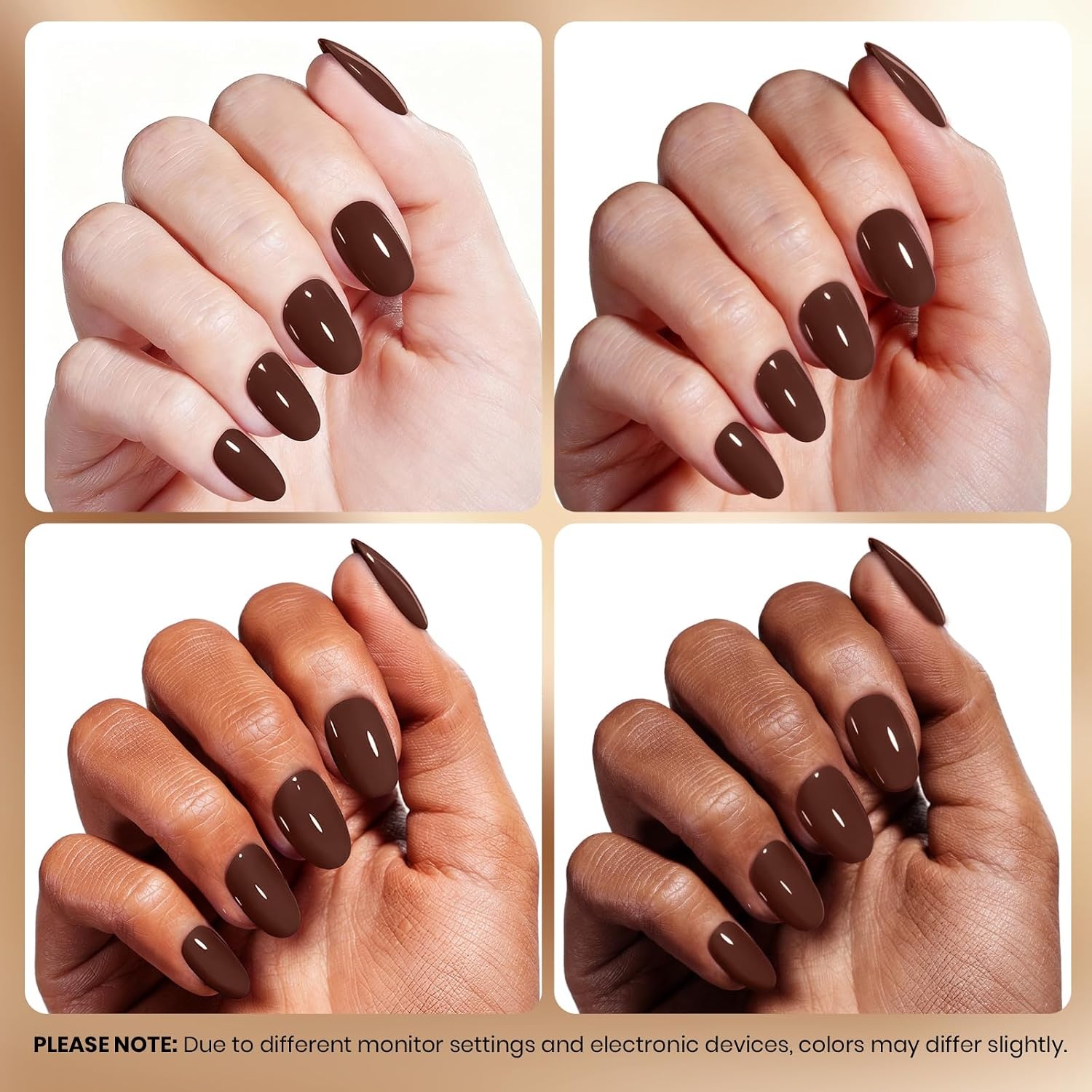 image:imageBeetles Nude Gel Nail Polish Cinnamon Black Tea 15ML Neutral Jelly Warm Nude Pink Nail Polish Base Color Nail Concealer Sheer Translucent Effect Soak Off UV French Nail Art Salon DIY Manicure GiftI Creme Brown Espresso Shot
