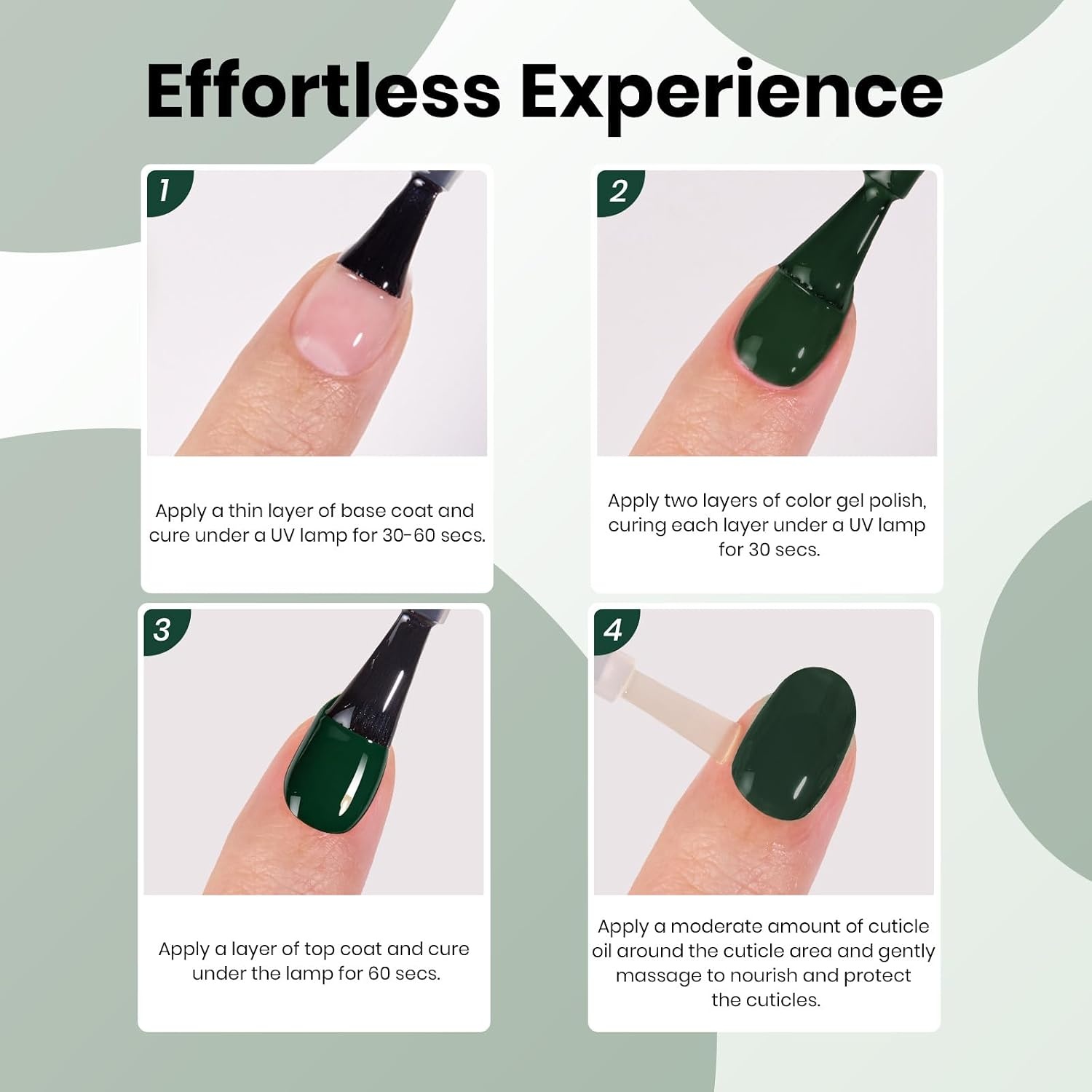 image:imageBeetles Nude Gel Nail Polish Cinnamon Black Tea 15ML Neutral Jelly Warm Nude Pink Nail Polish Base Color Nail Concealer Sheer Translucent Effect Soak Off UV French Nail Art Salon DIY Manicure GiftH Creme Green Forest Shadow