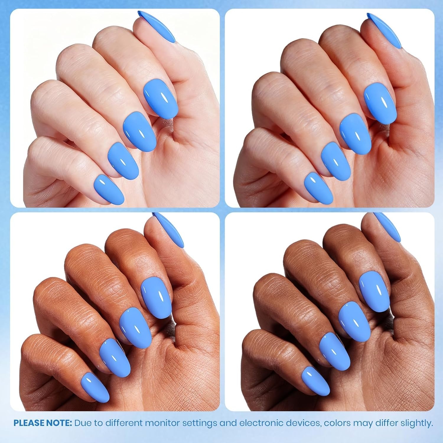 image:imageBeetles Nude Gel Nail Polish Cinnamon Black Tea 15ML Neutral Jelly Warm Nude Pink Nail Polish Base Color Nail Concealer Sheer Translucent Effect Soak Off UV French Nail Art Salon DIY Manicure GiftD Creme Blue Azure Gleam