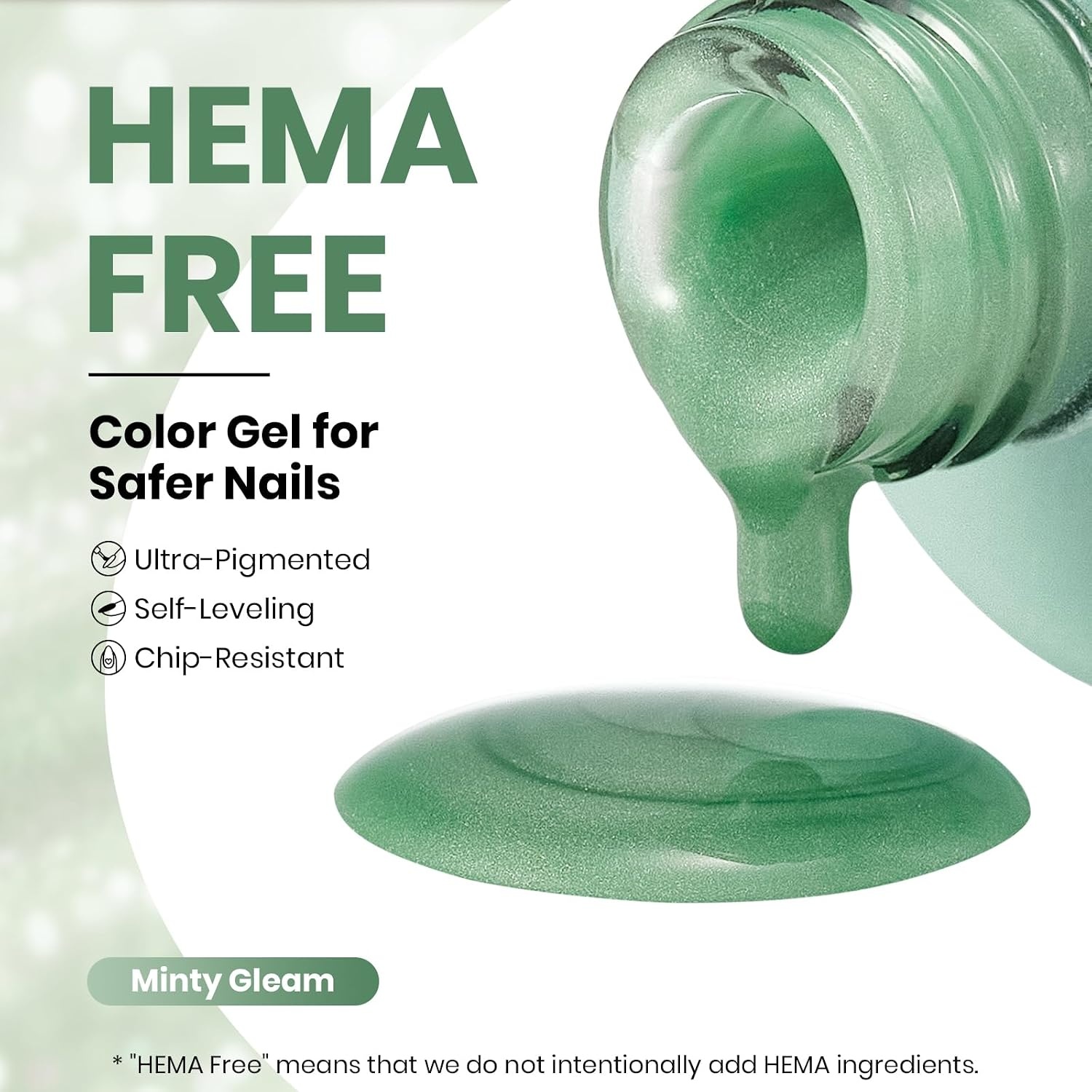 image:imageBeetles Nude Gel Nail Polish Cinnamon Black Tea 15ML Neutral Jelly Warm Nude Pink Nail Polish Base Color Nail Concealer Sheer Translucent Effect Soak Off UV French Nail Art Salon DIY Manicure GiftH Glassy Green Minty Gleam