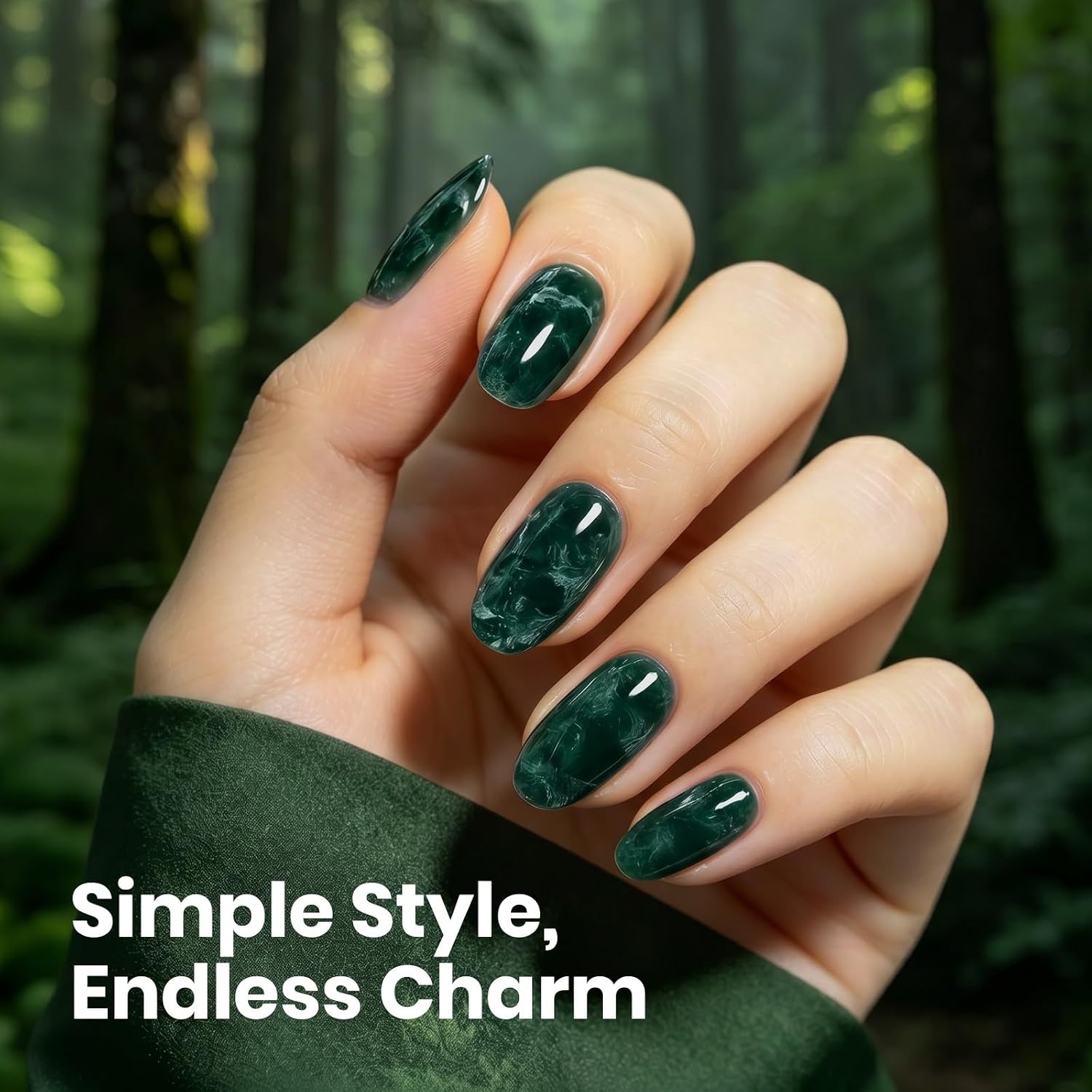 image:imageBeetles Nude Gel Nail Polish Cinnamon Black Tea 15ML Neutral Jelly Warm Nude Pink Nail Polish Base Color Nail Concealer Sheer Translucent Effect Soak Off UV French Nail Art Salon DIY Manicure GiftH Creme Green Forest Shadow