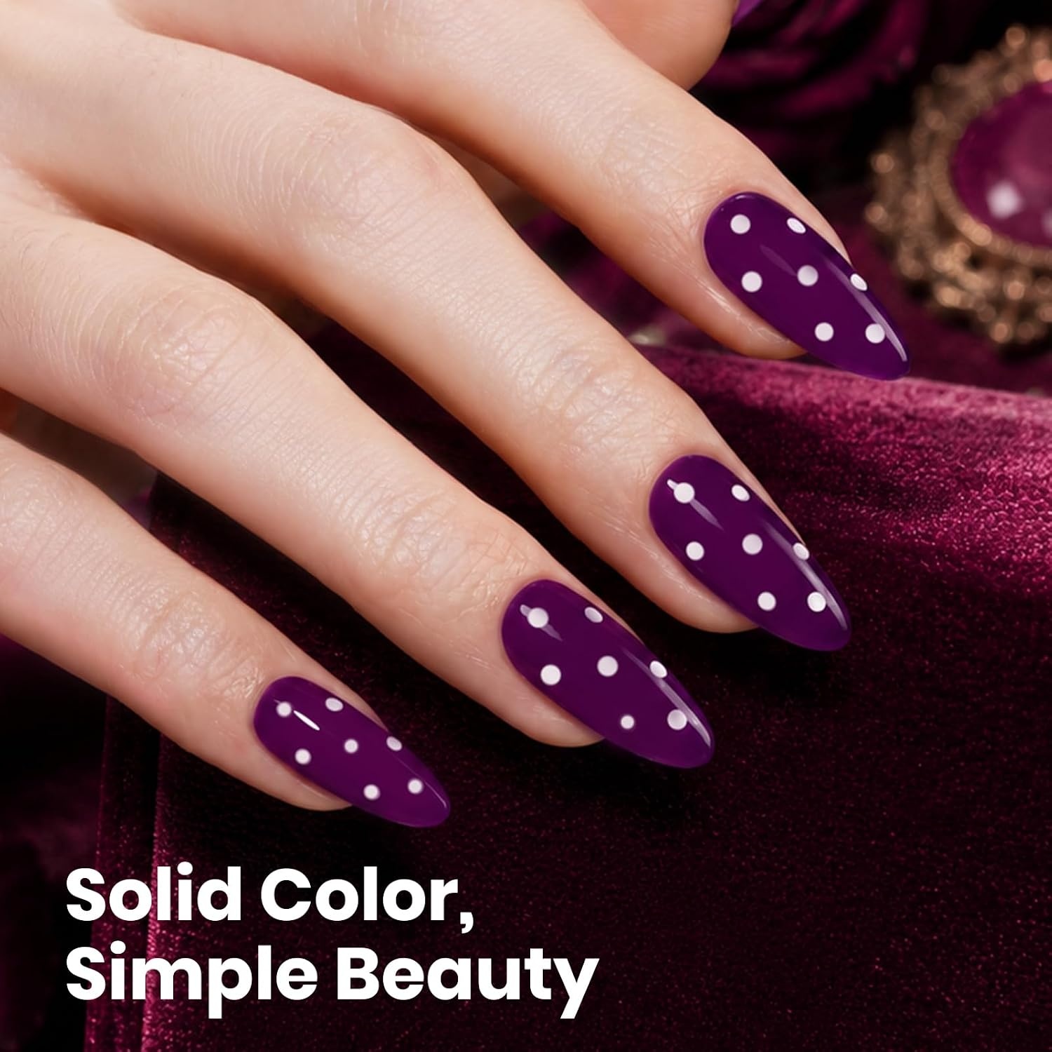 image:imageBeetles Nude Gel Nail Polish Cinnamon Black Tea 15ML Neutral Jelly Warm Nude Pink Nail Polish Base Color Nail Concealer Sheer Translucent Effect Soak Off UV French Nail Art Salon DIY Manicure GiftJ Creme Purple Wine Stain