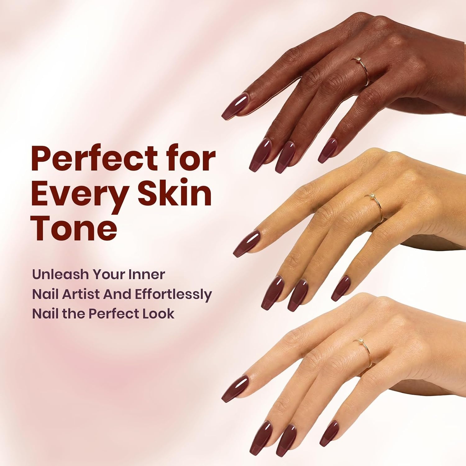 image:imageBeetles Purple Gel Nail Polish Fig Jelly 15ML Deep Purple Jelly Gel Polish Sheer Translucent Nail Polish Soak Off UV French Nail Art Salon DIY at Home Manicure Gift for WomenA Sheer Brown Red Brick Rose