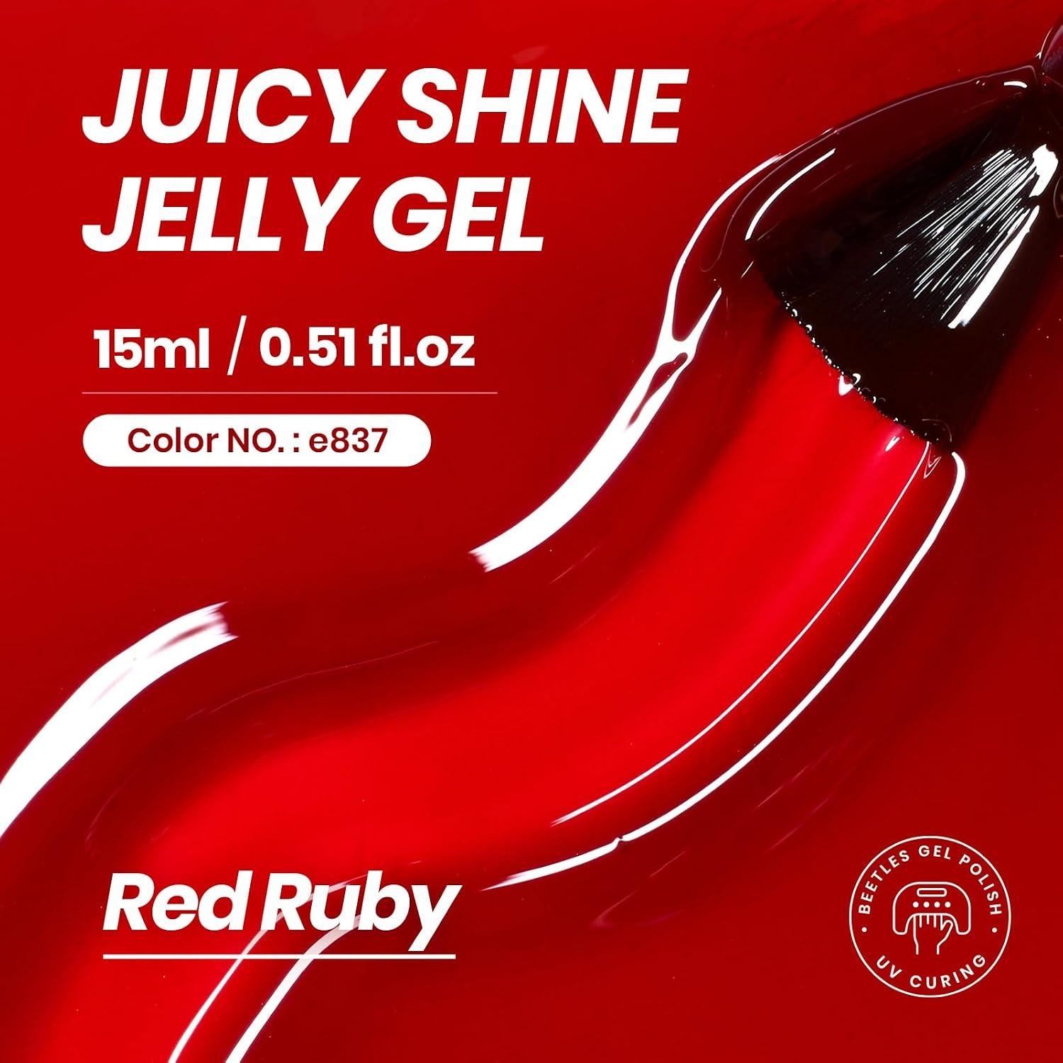 image:imageBeetles Purple Gel Nail Polish Fig Jelly 15ML Deep Purple Jelly Gel Polish Sheer Translucent Nail Polish Soak Off UV French Nail Art Salon DIY at Home Manicure Gift for WomenC Sheer Red Red Jelly