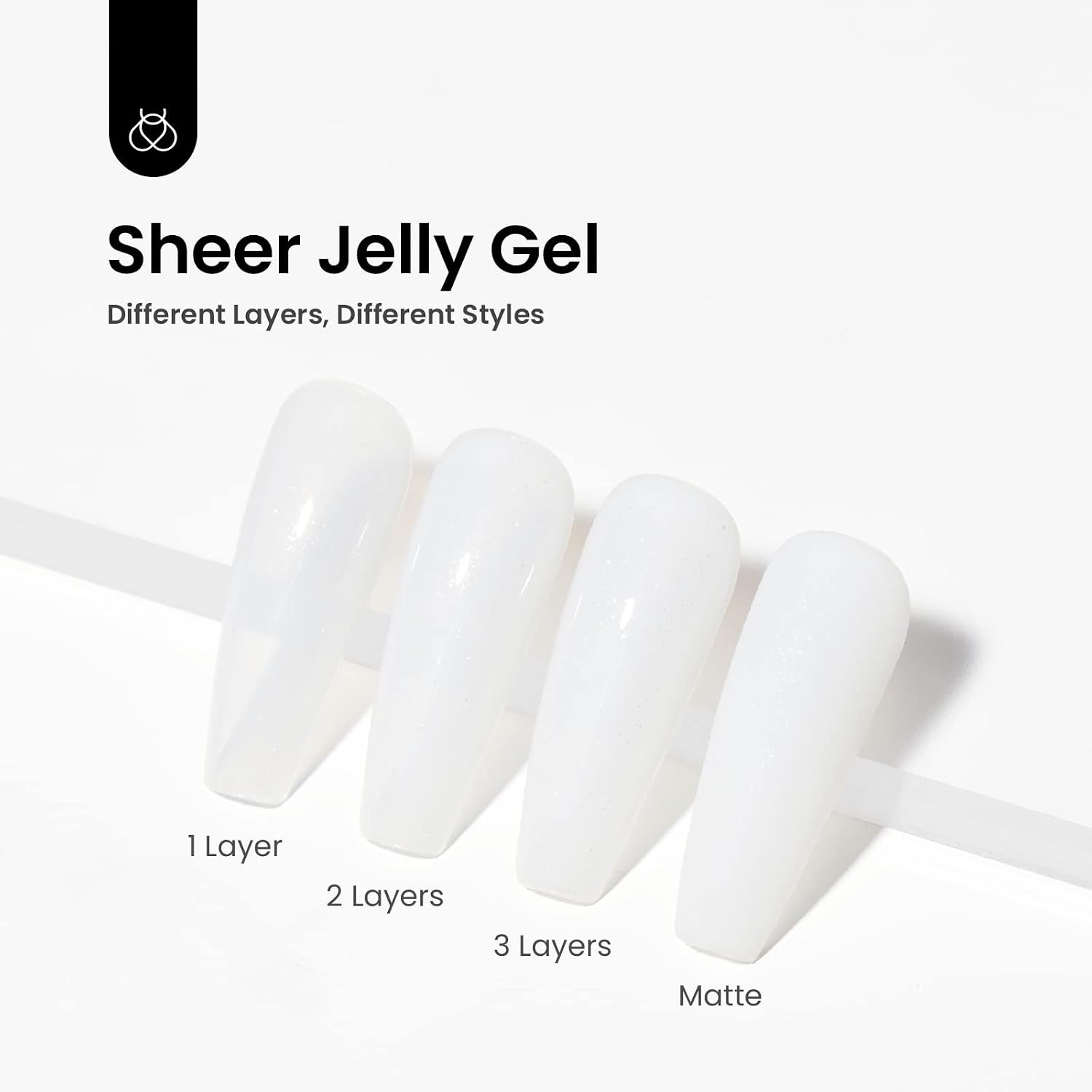 image:imageBeetles Purple Gel Nail Polish Fig Jelly 15ML Deep Purple Jelly Gel Polish Sheer Translucent Nail Polish Soak Off UV French Nail Art Salon DIY at Home Manicure Gift for WomenA Sheer White Swan Dance
