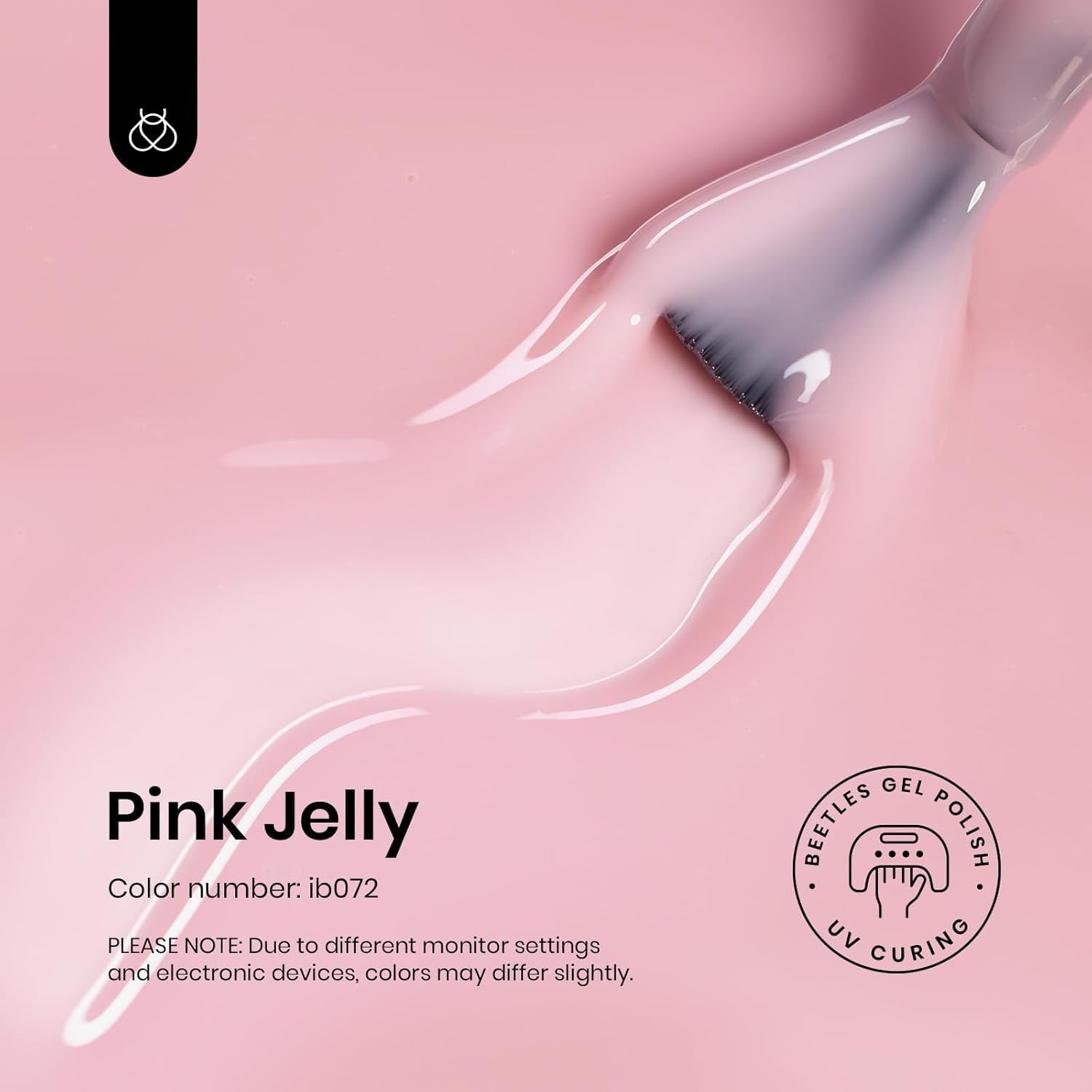 image:imageBeetles Purple Gel Nail Polish Fig Jelly 15ML Deep Purple Jelly Gel Polish Sheer Translucent Nail Polish Soak Off UV French Nail Art Salon DIY at Home Manicure Gift for WomenPink Jelly