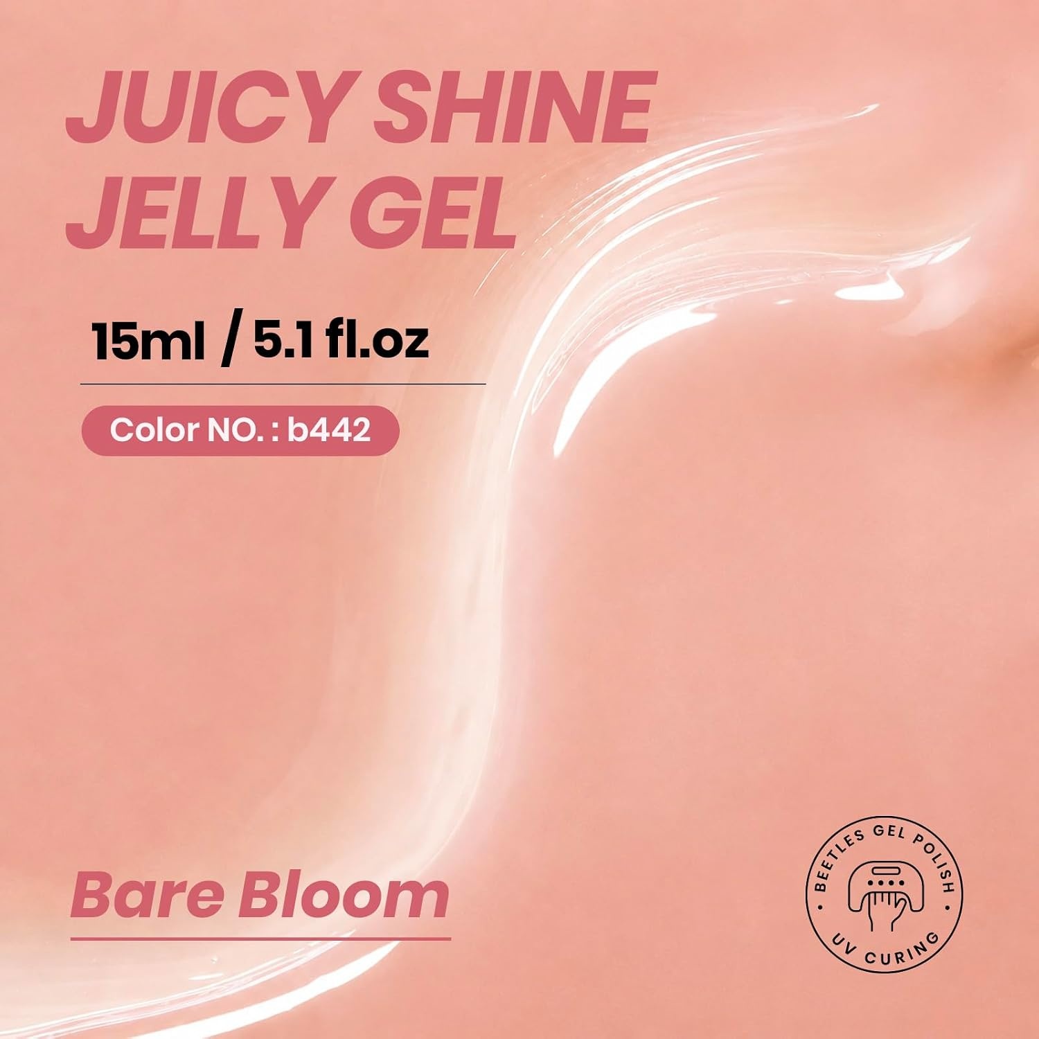 image:imageBeetles Purple Gel Nail Polish Fig Jelly 15ML Deep Purple Jelly Gel Polish Sheer Translucent Nail Polish Soak Off UV French Nail Art Salon DIY at Home Manicure Gift for WomenB Sheer Pink Bare Bloom