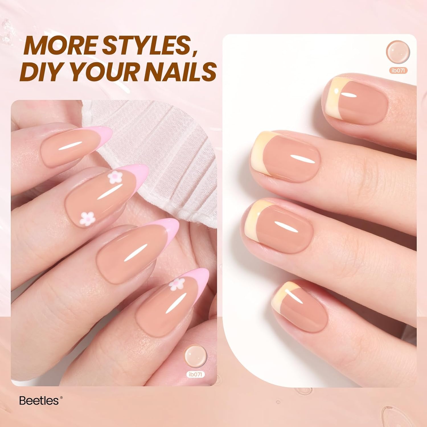 image:imageBeetles Purple Gel Nail Polish Fig Jelly 15ML Deep Purple Jelly Gel Polish Sheer Translucent Nail Polish Soak Off UV French Nail Art Salon DIY at Home Manicure Gift for WomenB Sheer Pink Mocha Mouse Cake