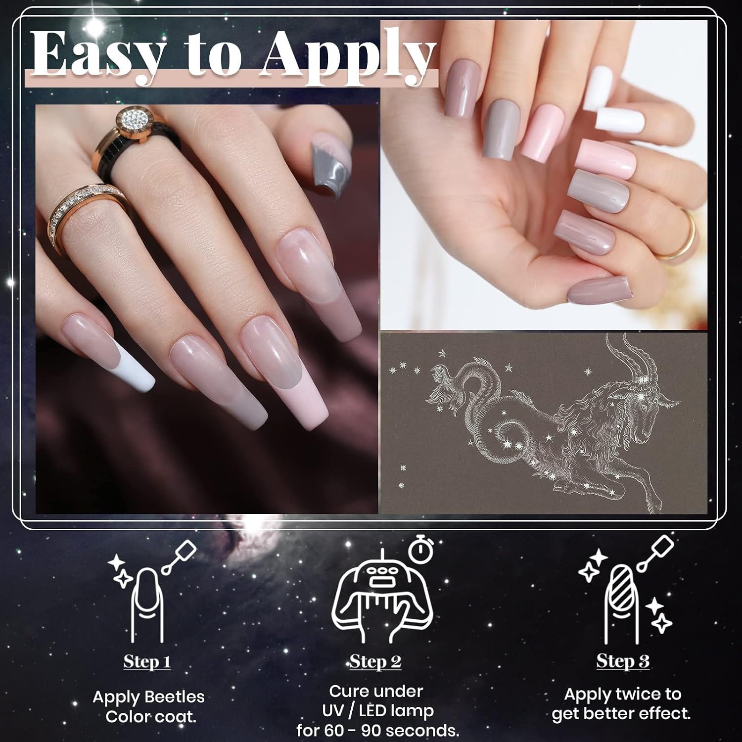 image:imageBeetles Red Gel Nail Polish Set Ruby Hour 6 Colors Jelly Gel Polish Kit Fall Gel Nail Kit Burgundy Wine Red Cherry Brown Sheer Translucent Effect Soak Off UV Salon DIY Gift for Women000Goats Tail