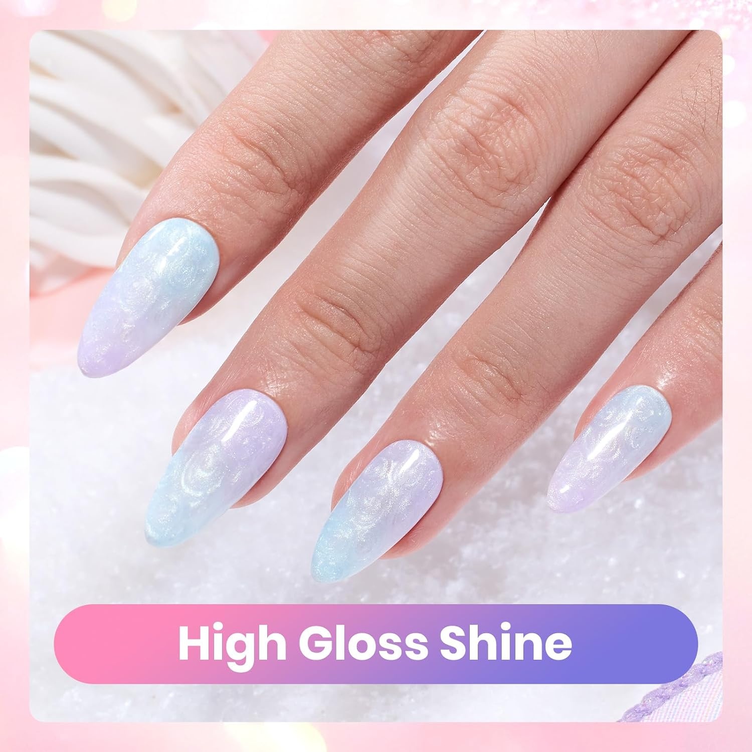 image:imageBeetles Siren Song Cat Eye Gel Nail Polish Set 6 Colors 9ml Fall Gel Blue Purple Magnetic Gel Polish Kit with Cat EyeampWater Ripple Magnets Stick Nail Charms Soak Off UV Nail Art Gift for WomenCreamy Twist