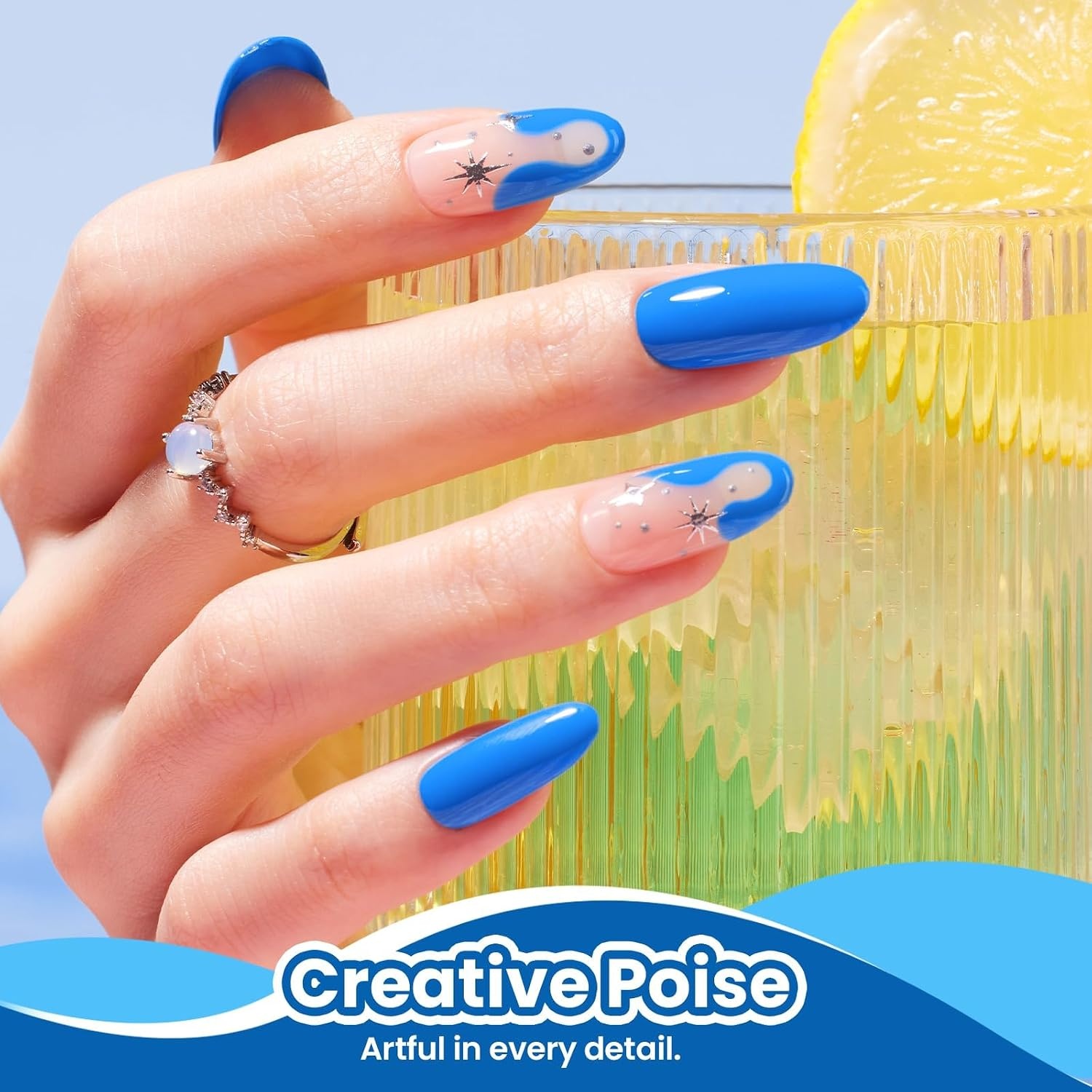 image:imageBeetles Siren Song Cat Eye Gel Nail Polish Set 6 Colors 9ml Fall Gel Blue Purple Magnetic Gel Polish Kit with Cat EyeampWater Ripple Magnets Stick Nail Charms Soak Off UV Nail Art Gift for Women0Riviera Rush