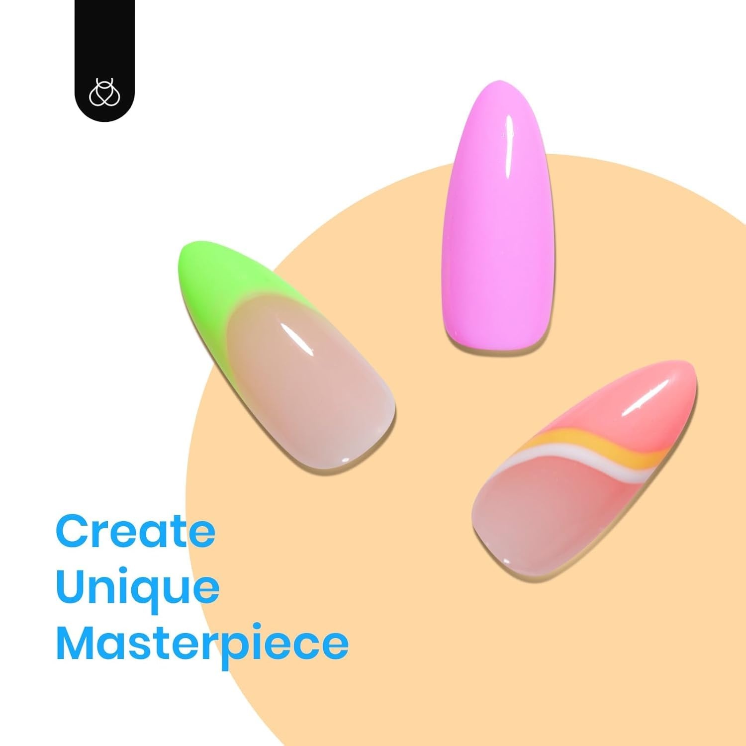 image:imageBeetles Summer Gel Nail Polish Set 5 Winter Colors Dark Blue Glitter White Light Blue Silver Gel Polish with Sealing Gel Sugar Dust Powder Nail Sticker UV LED Needed Gifts for Women Sparkling Snow6 ColorsNeon Light