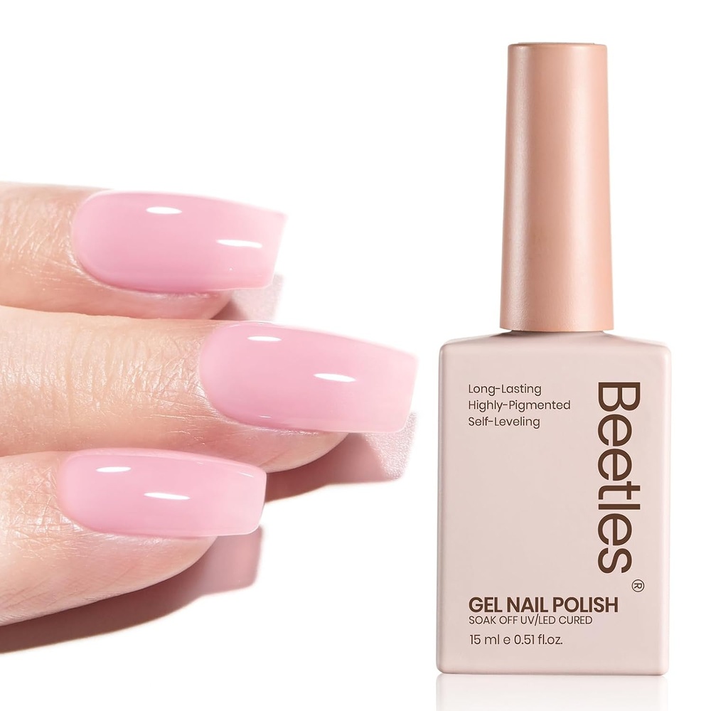 image:imageBeetles Purple Gel Nail Polish Fig Jelly 15ML Deep Purple Jelly Gel Polish Sheer Translucent Nail Polish Soak Off UV French Nail Art Salon DIY at Home Manicure Gift for WomenB Sheer Pink Ballet Tutu