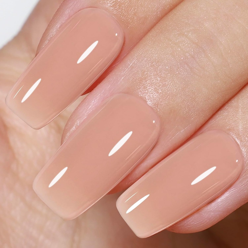 image:imageBeetles Purple Gel Nail Polish Fig Jelly 15ML Deep Purple Jelly Gel Polish Sheer Translucent Nail Polish Soak Off UV French Nail Art Salon DIY at Home Manicure Gift for WomenI Sheer Brown Warm Sand Whispers