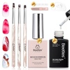 7-Blooming Gel&White Gel Nail Polish&Nail Art Brushes Set